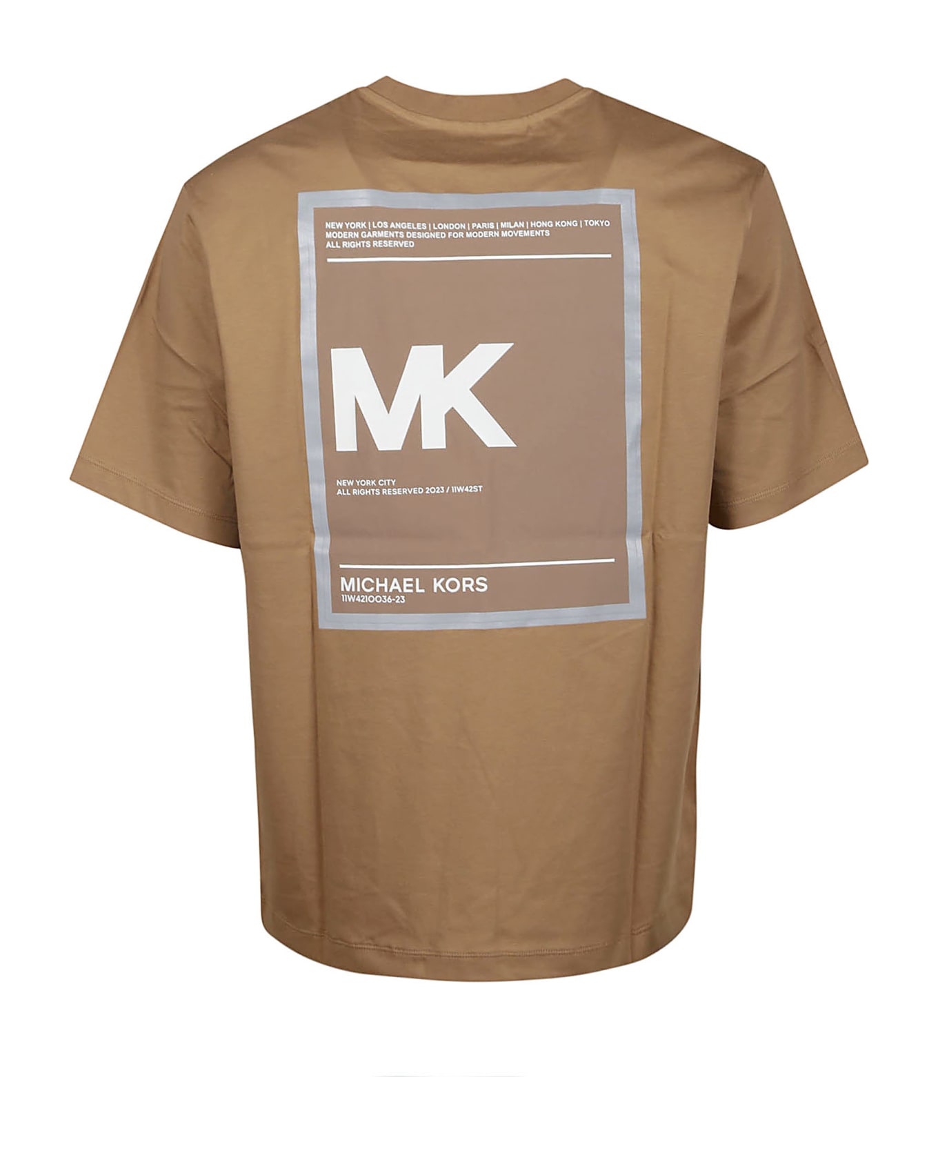Michael Kors Heat Transfer T-shirt - Dark Camel