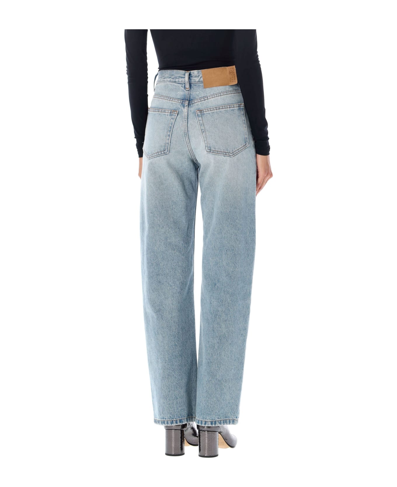 MM6 Maison Margiela Distressed Denim Jeans | italist, ALWAYS