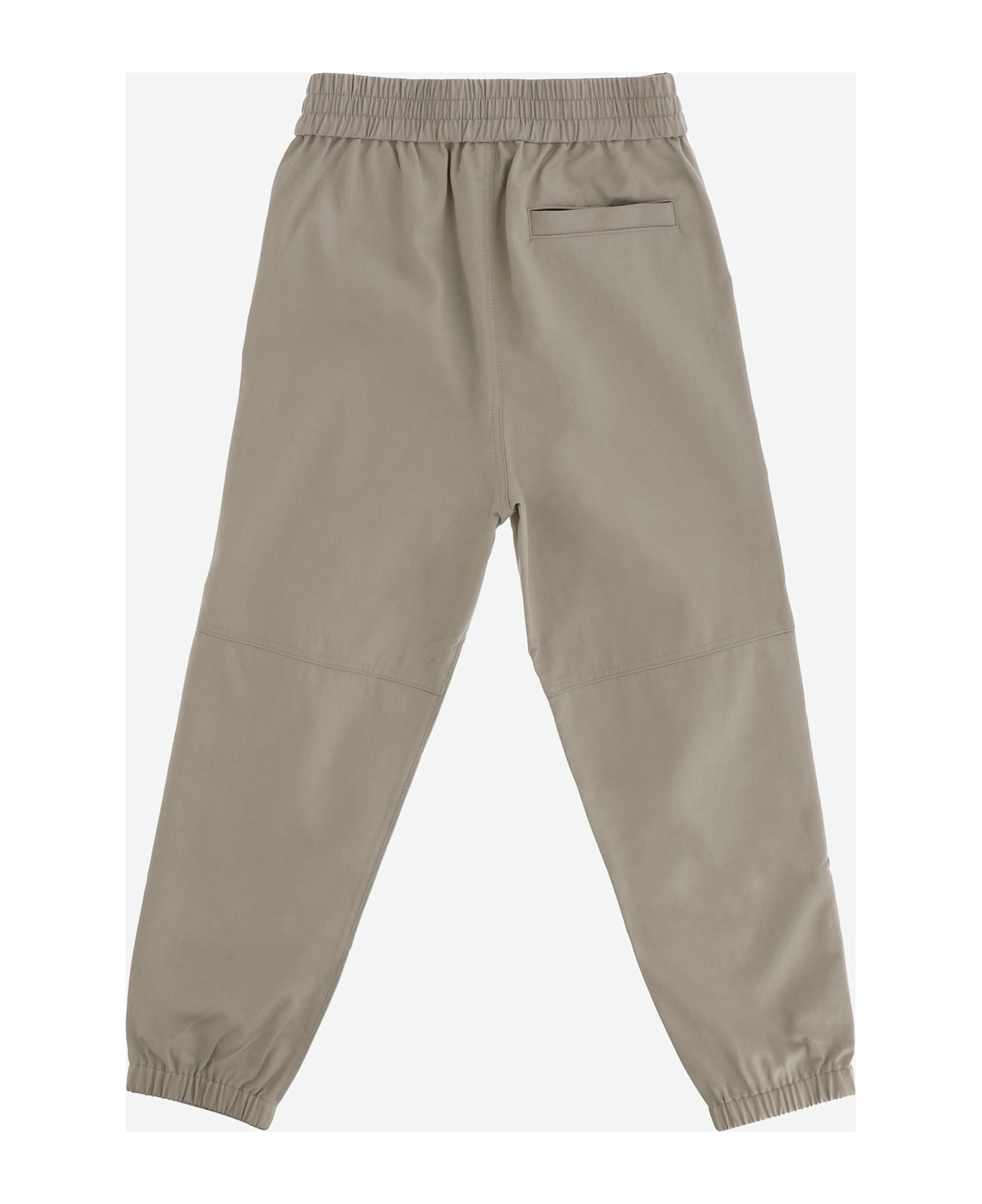 Burberry Cotton Blend Pants - Grey