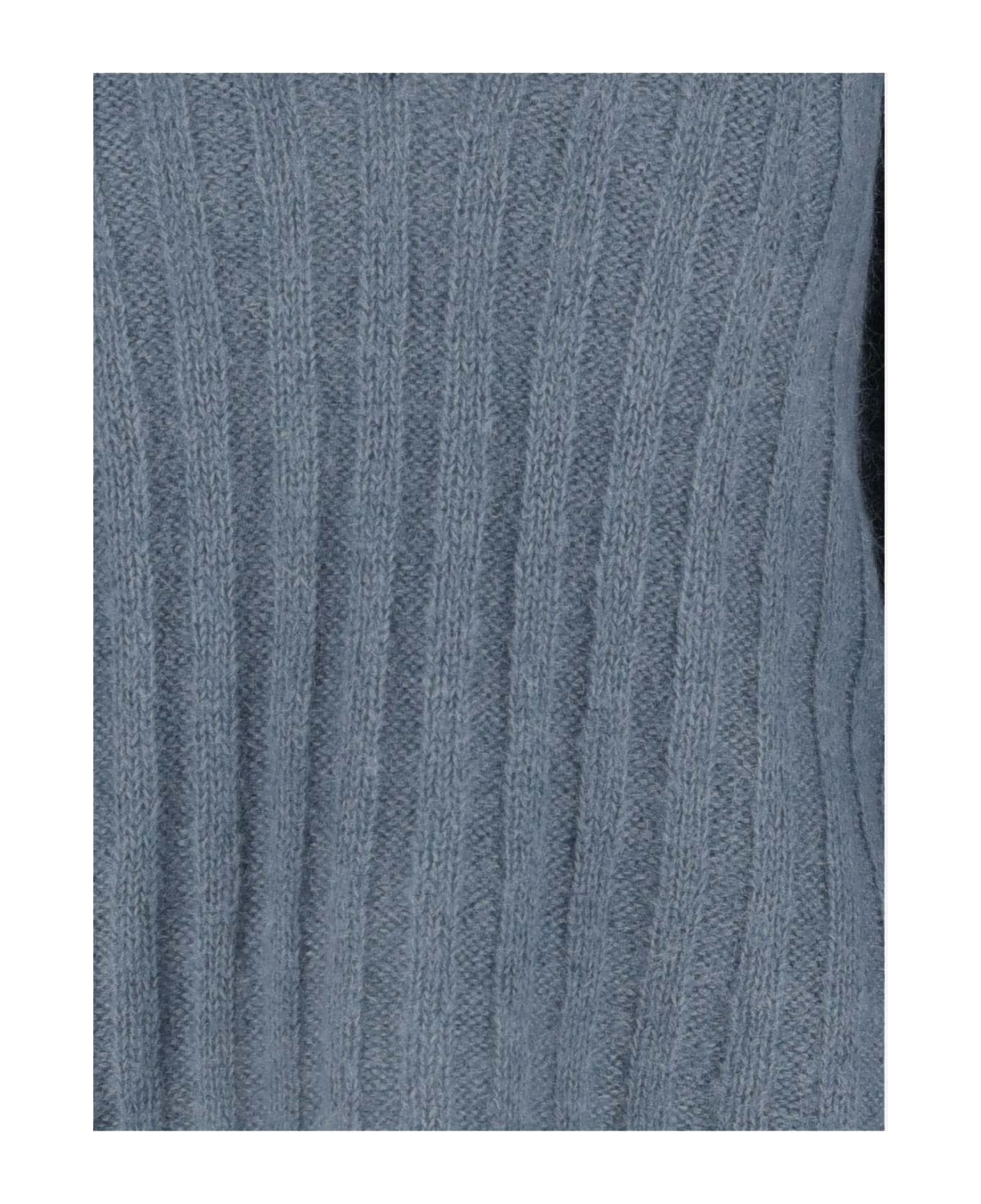 By Malene Birger Cimone Sweater In Wool Blend - Blue