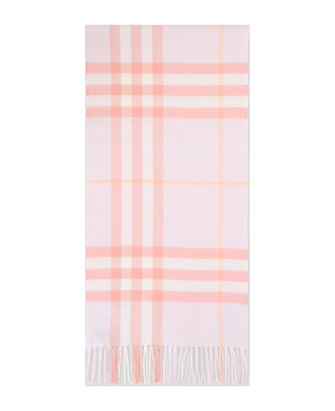 Burberry Giant Check Scarf - Sugar Pink
