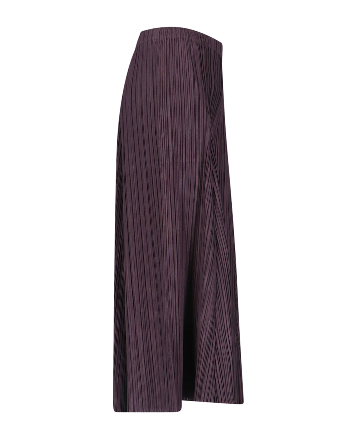 Pleats Please Issey Miyake 'mellow' Pleated Pants - Brown