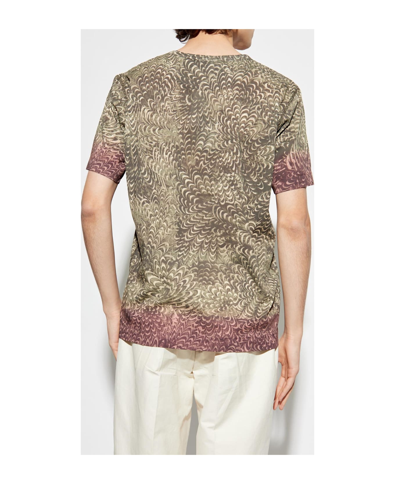 Dries Van Noten Patterned T-shirt - MULTICOLOUR