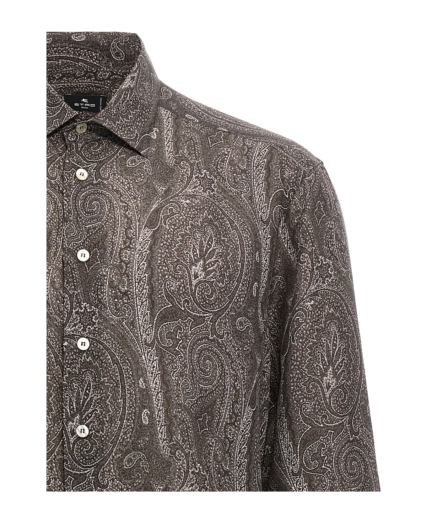 Etro 
paisley
 Shirt - Black  