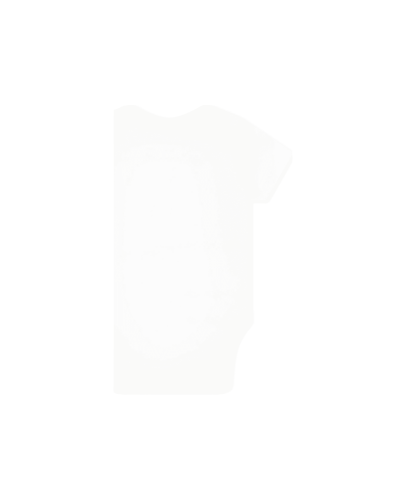 Off-White Multicolor Body Set For Baby Boy With Logo - Multicolor