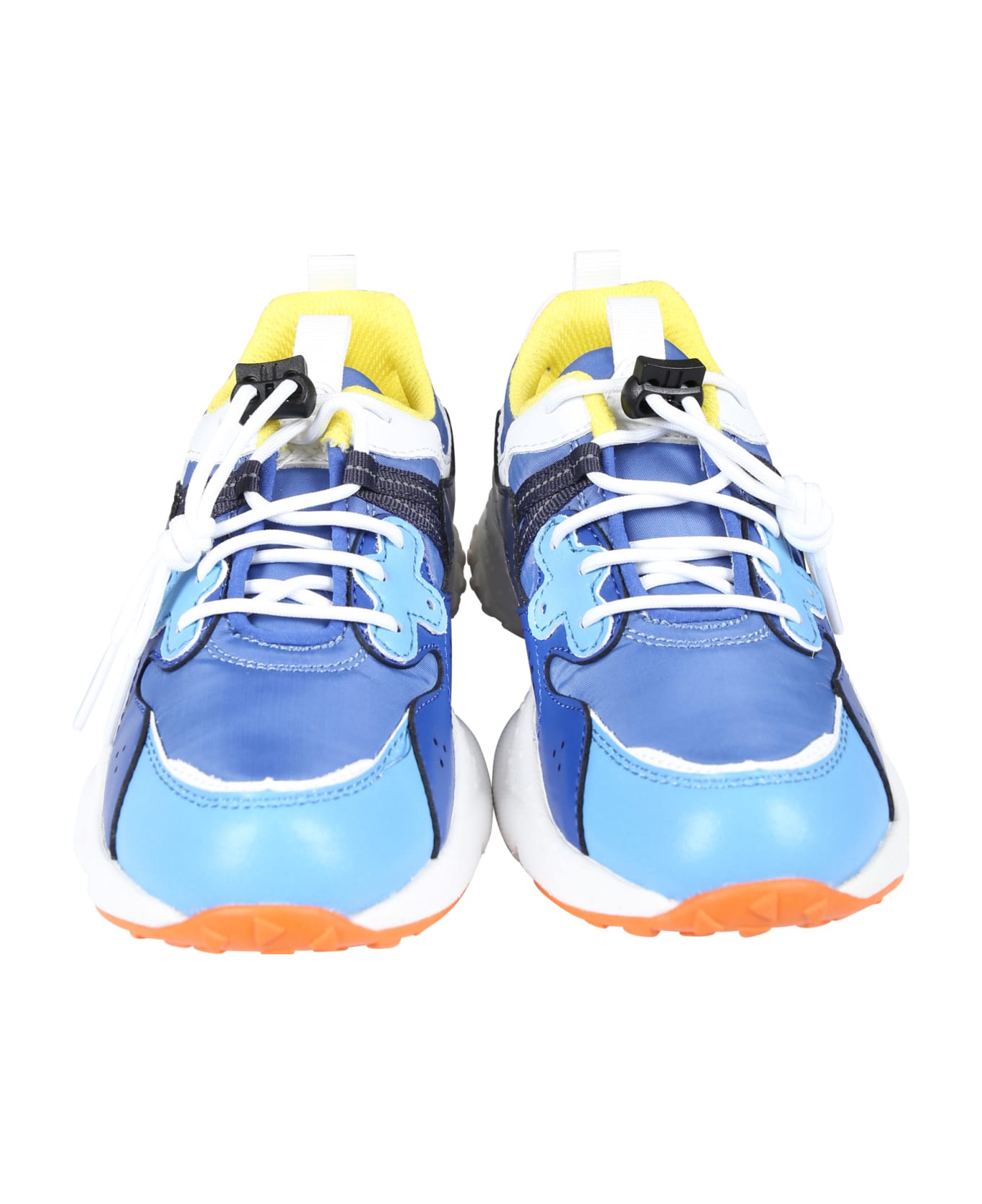 Flower Mountain Light Blue Low Yamano Sneakers For Boy - Light Blue シューズ