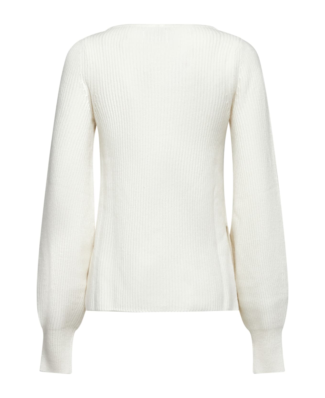 Loulou Studio Sweater - White