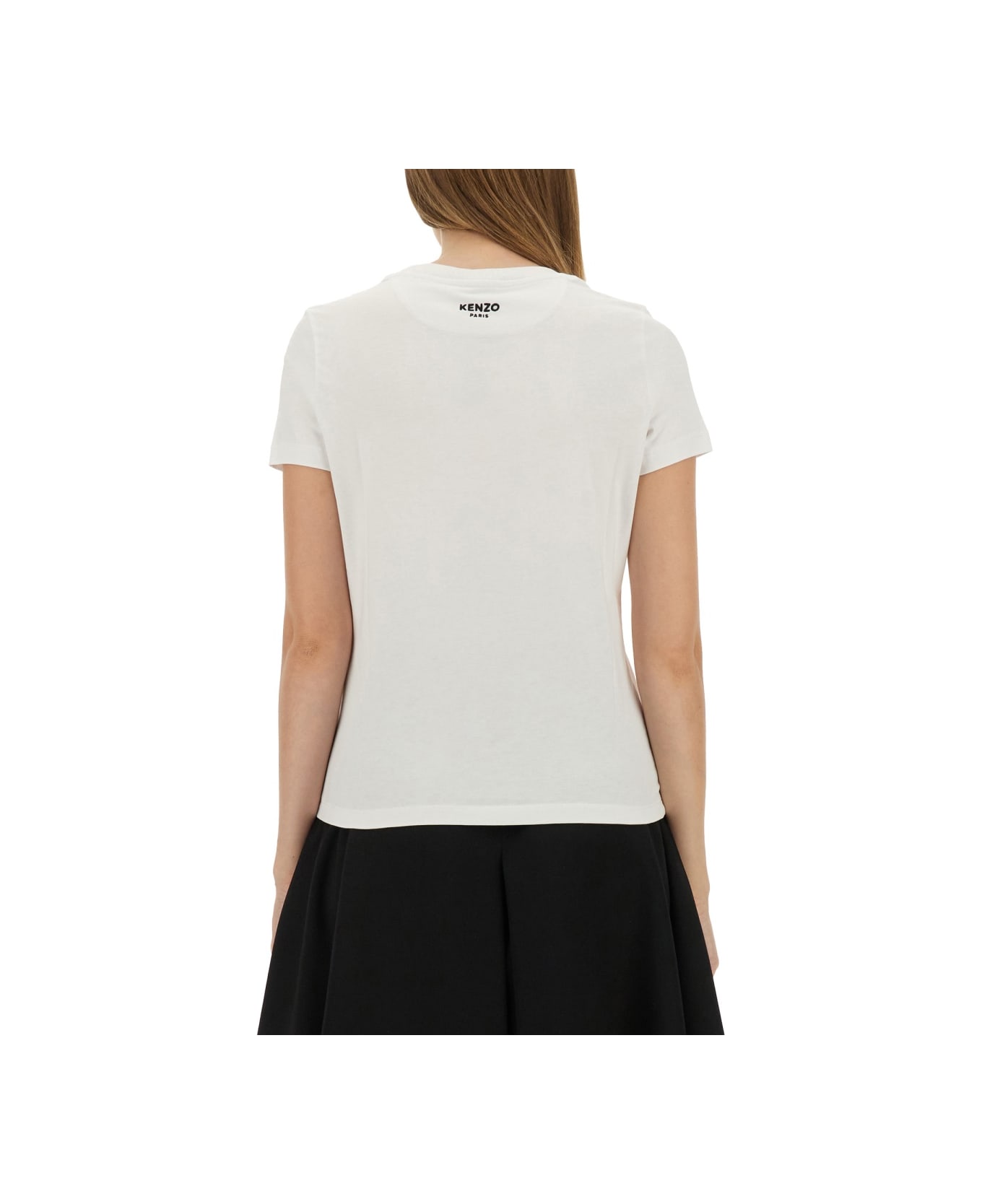 Kenzo "boke Flower" Cotton T-shirt - WHITE
