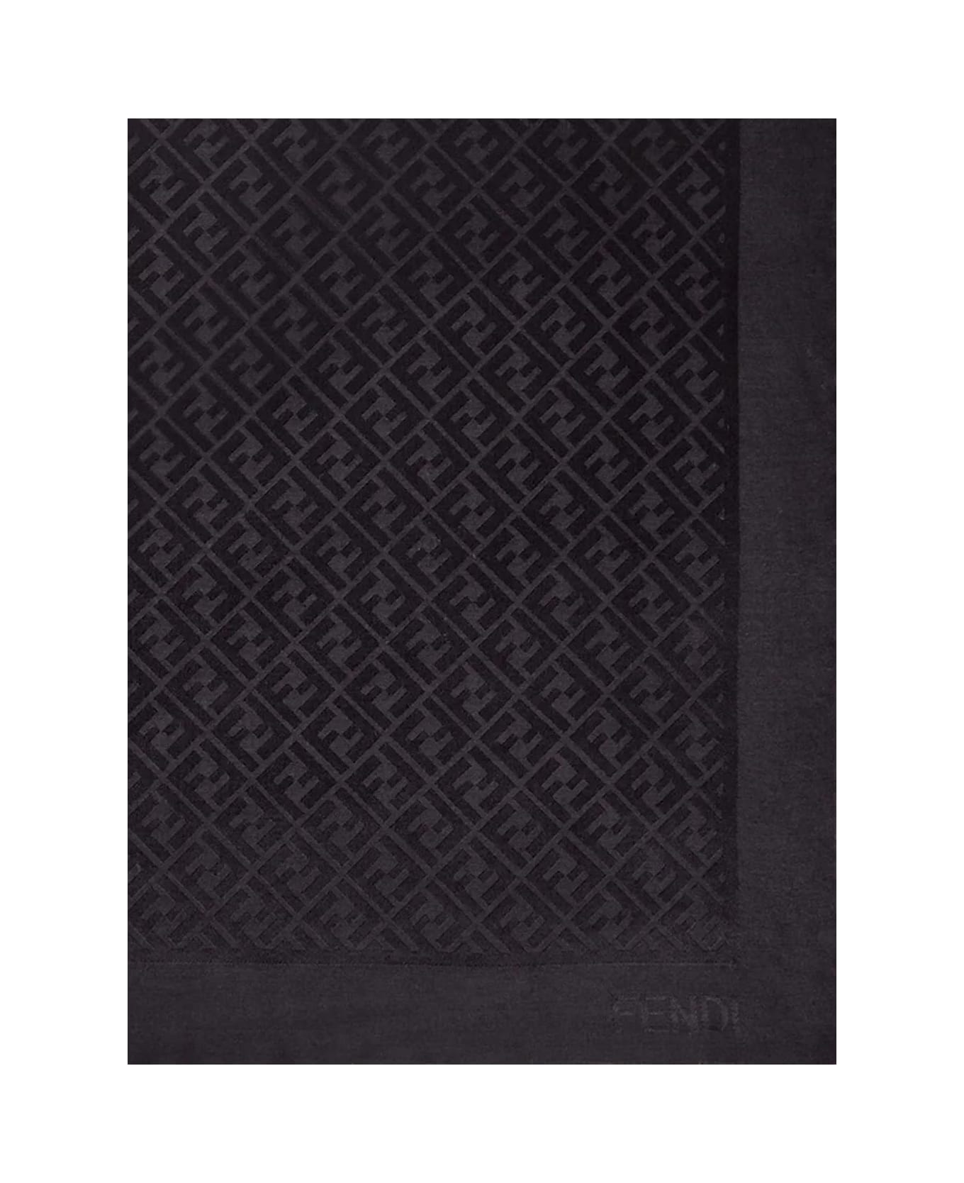 Fendi Logoed Motif - Nero