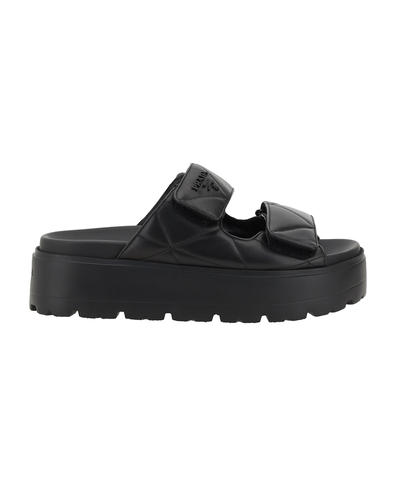 Prada Lambskin Sandals | italist