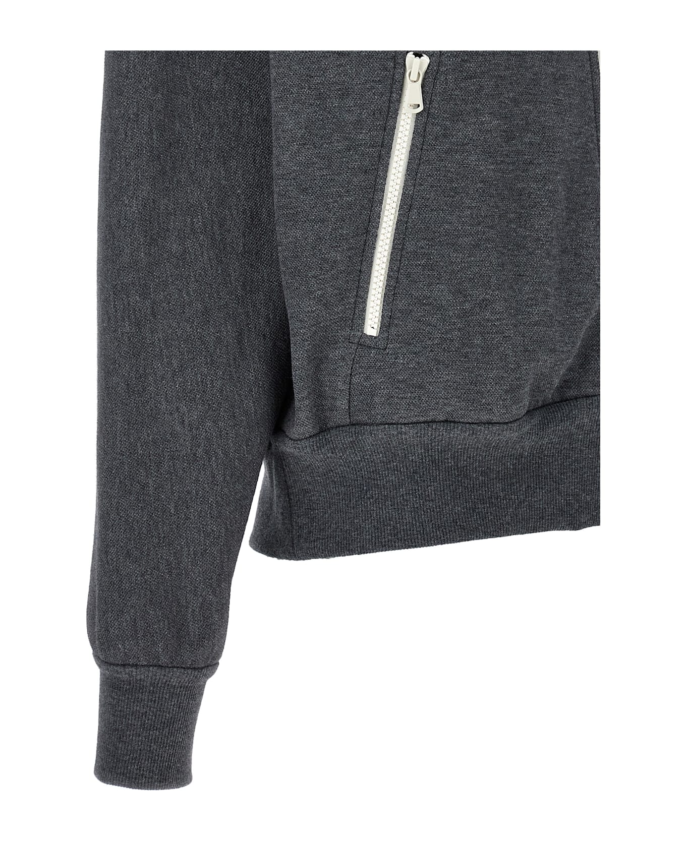 Brunello Cucinelli Logo Hoodie - Gray