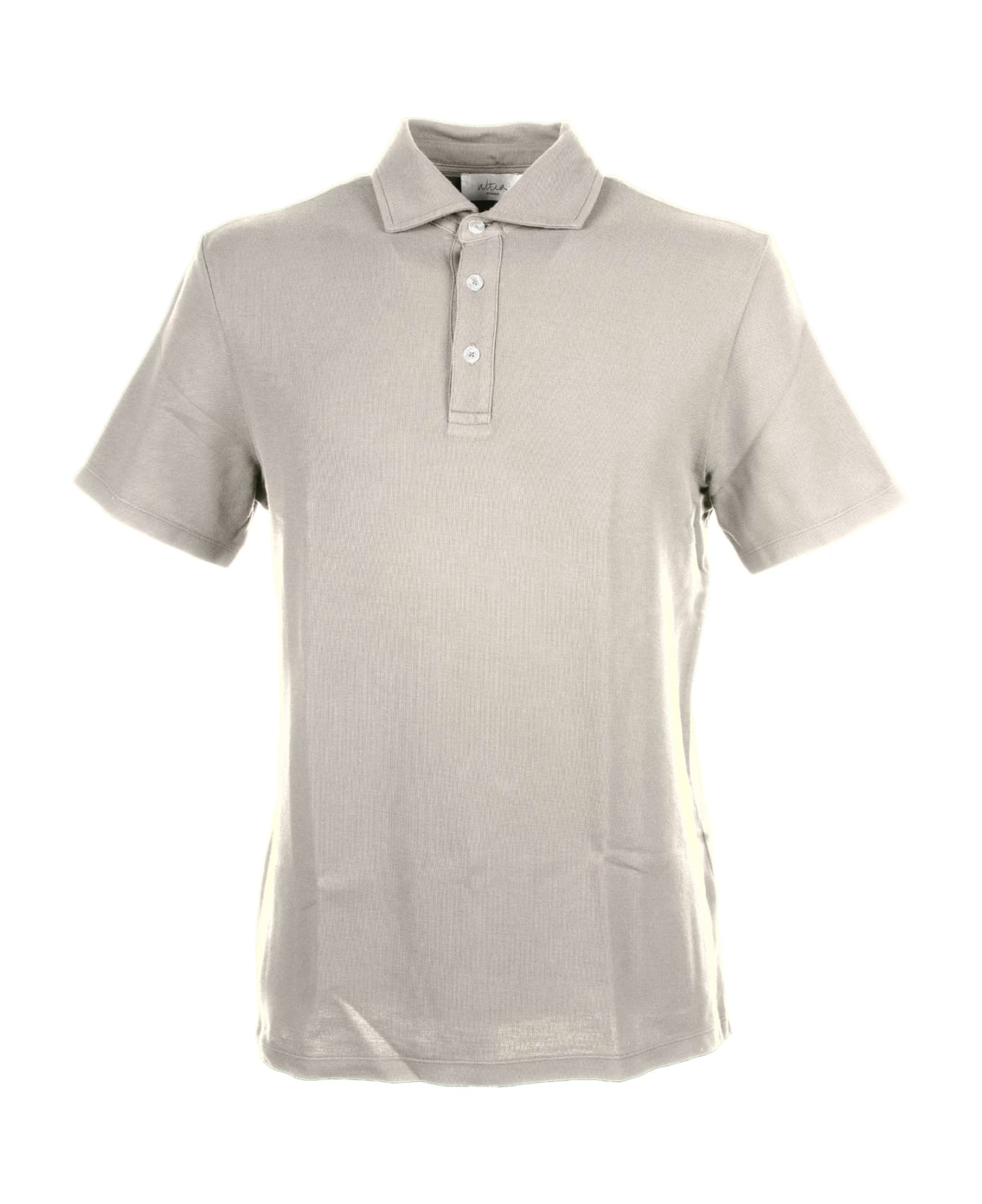 Altea Ice Short-sleeved Polo Shirt In Cotton - GHIACCIO