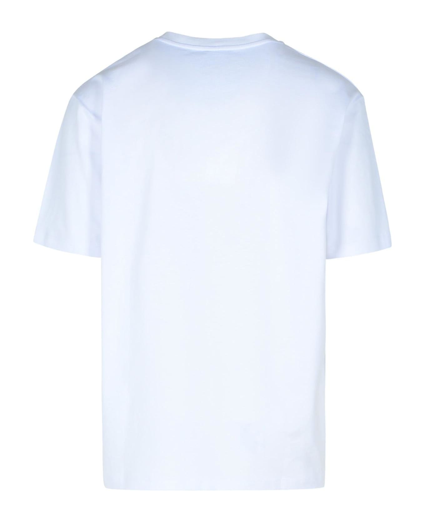 Balmain Logo Printed Crewneck T-shirt - white