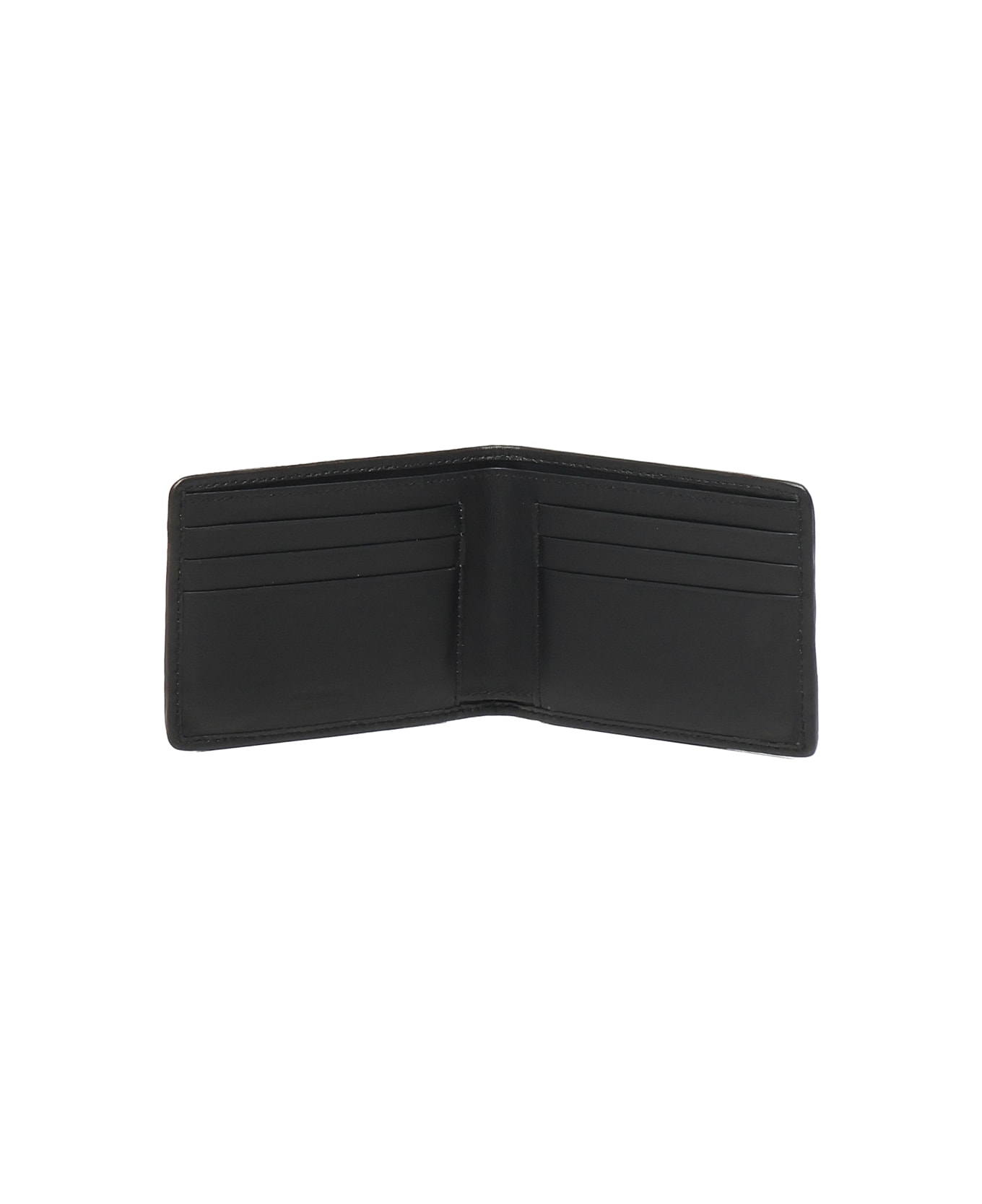Ferragamo Wallet With Braid - Dark Brown,Black