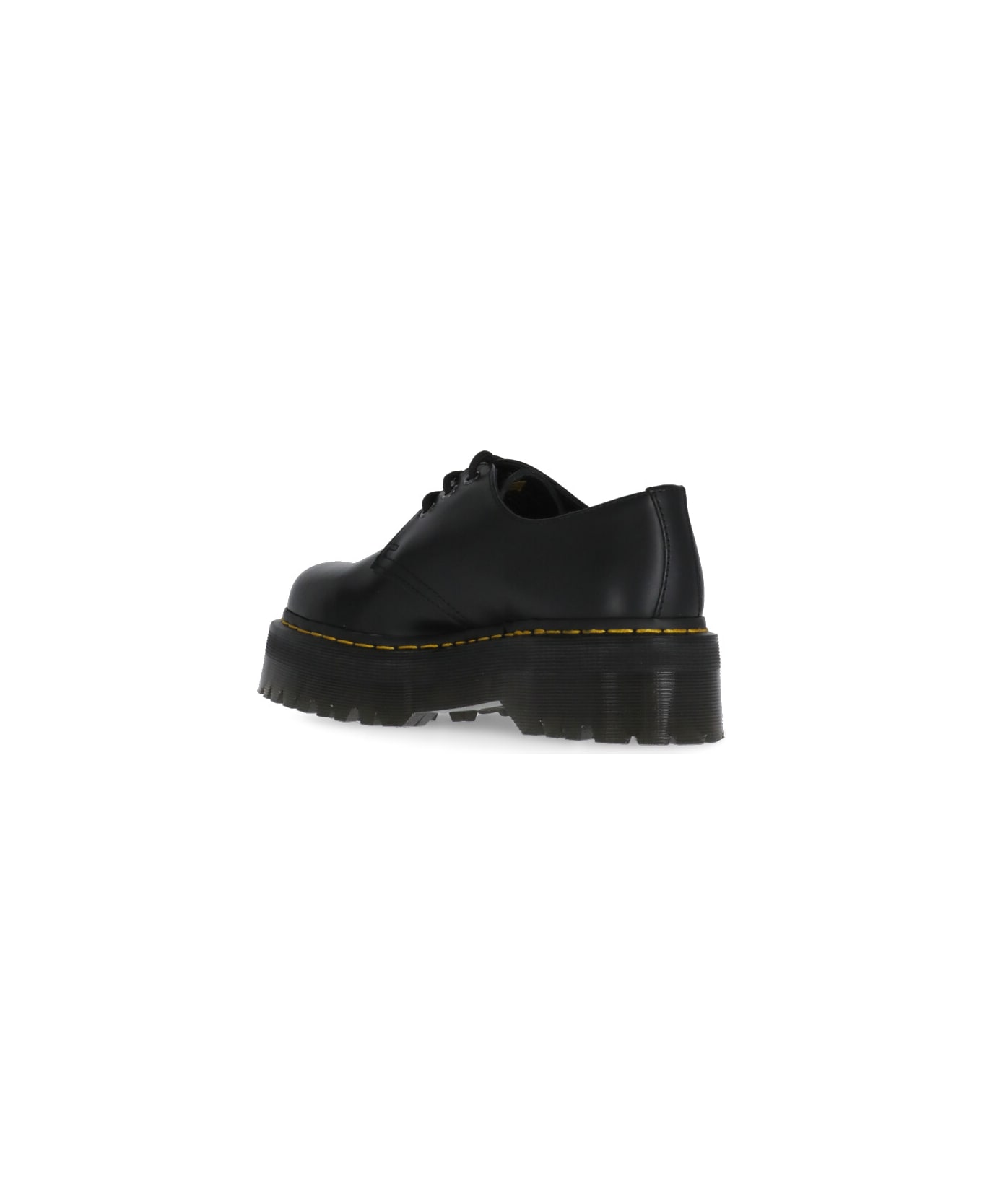 Dr. Martens 1461 Quad Platform Leather Shoes - Black name:464