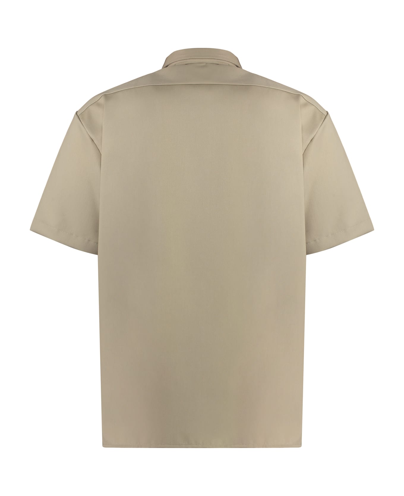 Dickies Short Sleeve Cotton Blend Shirt - Beige シャツ
