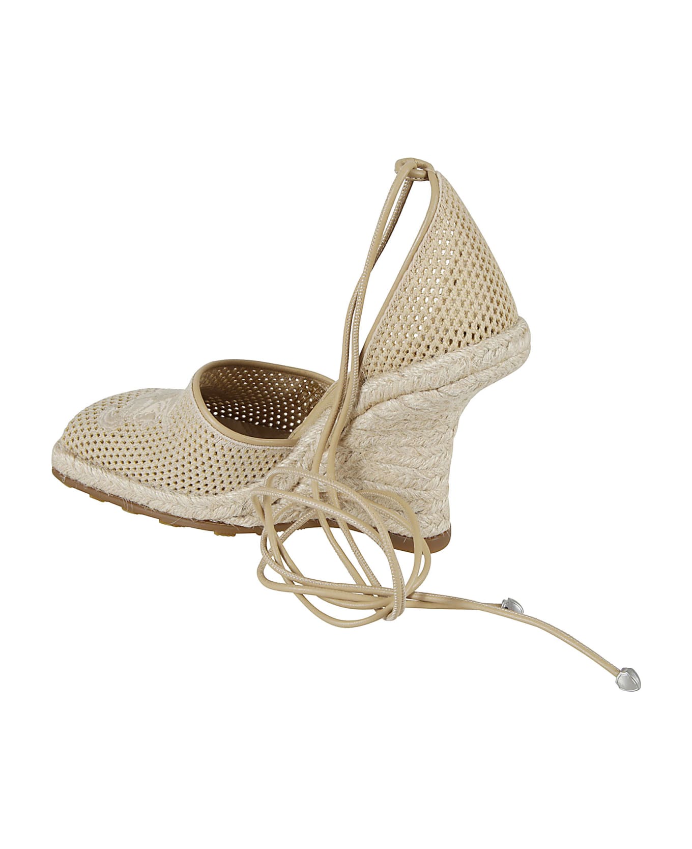 Burberry Crochet Ankle Strap Pumps - Cord