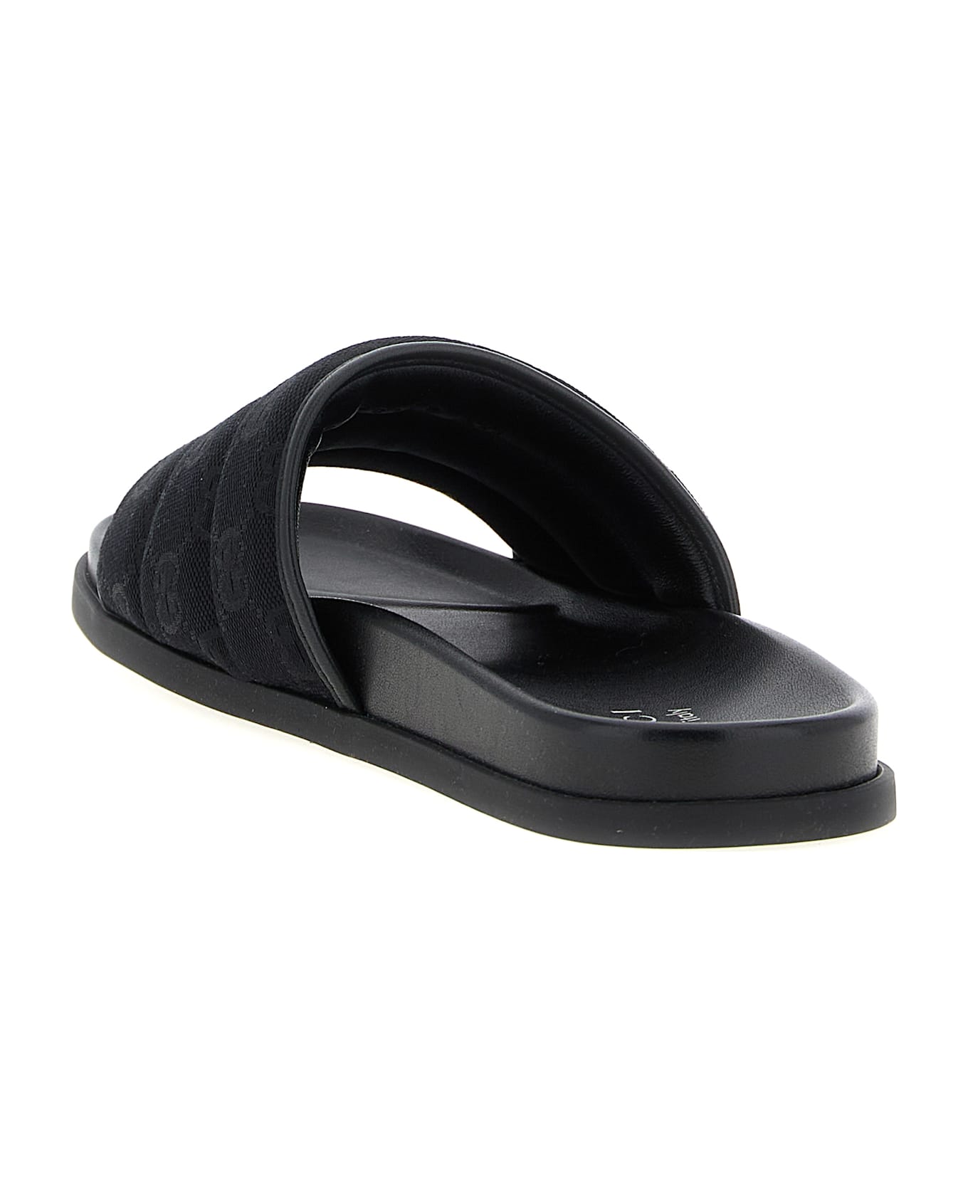Gucci Gg Slides - Black