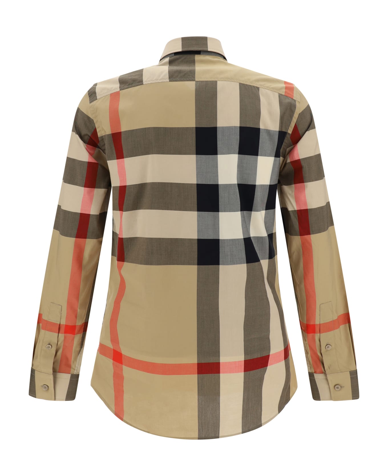 Burberry Summerton Shirt - NEUTRALS/BROWN