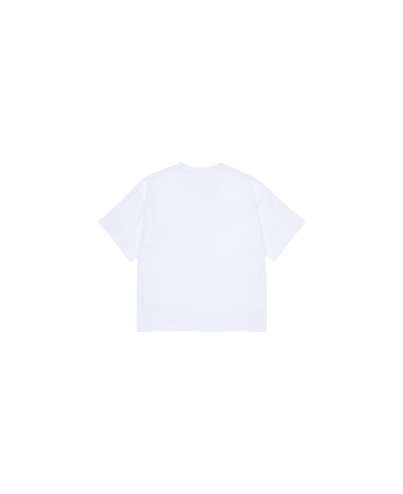 MM6 Maison Margiela "smile" Logo T-shirt - WHITE