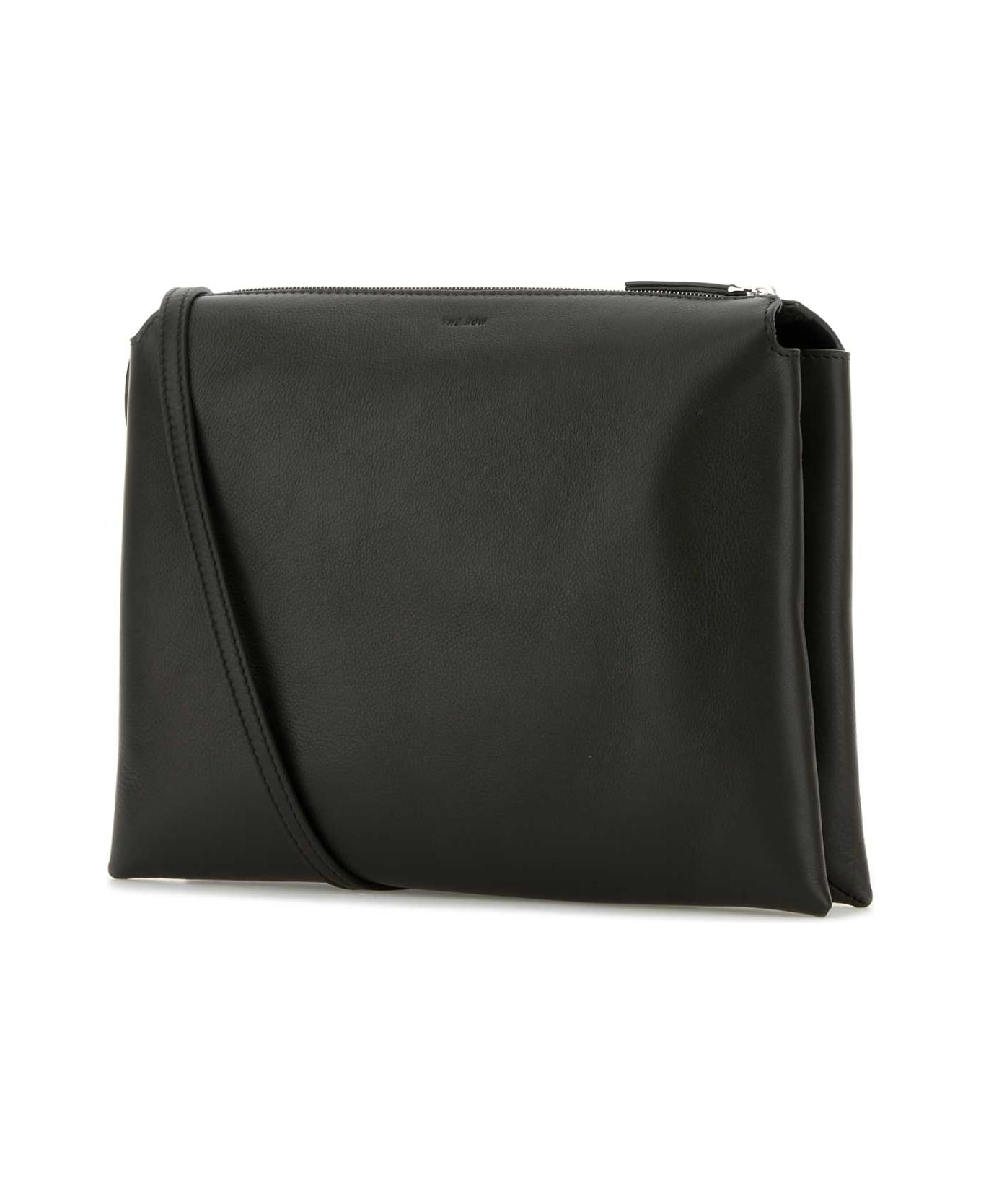 The Row Graphite Leather Nu Twin Clutch - KOALAGREYPLD