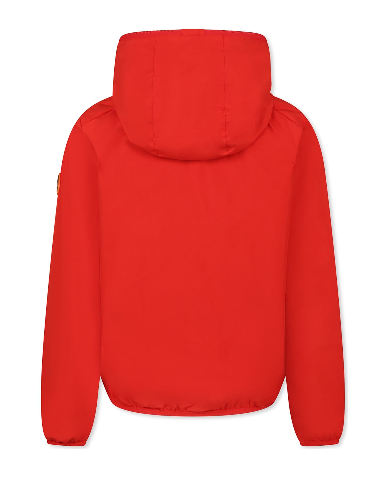 Save the Duck Red Jules Windbreaker For Boy With Logo - Red
