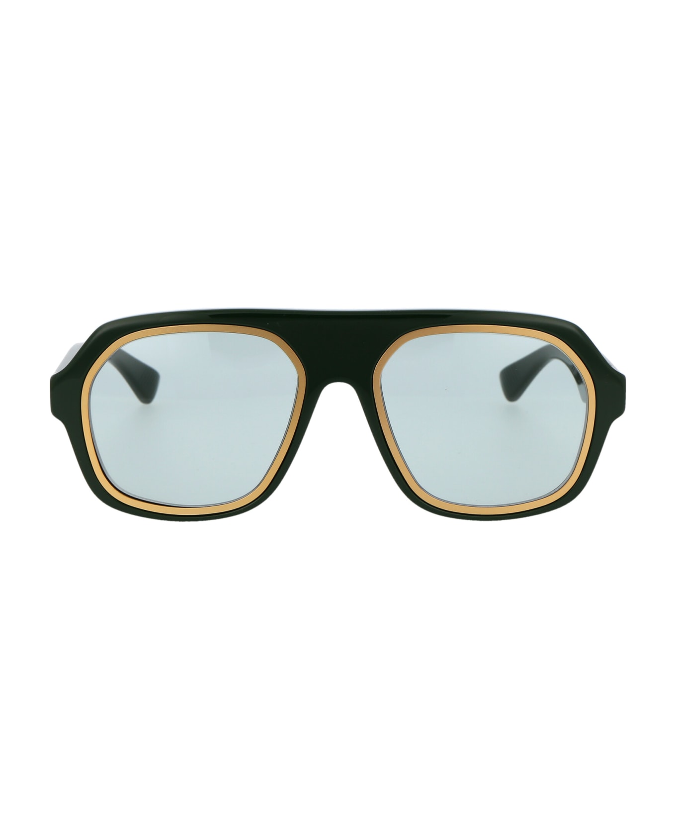 Bottega Veneta Eyewear Bv1217s Sunglasses - 002 GREEN GREEN GREEN