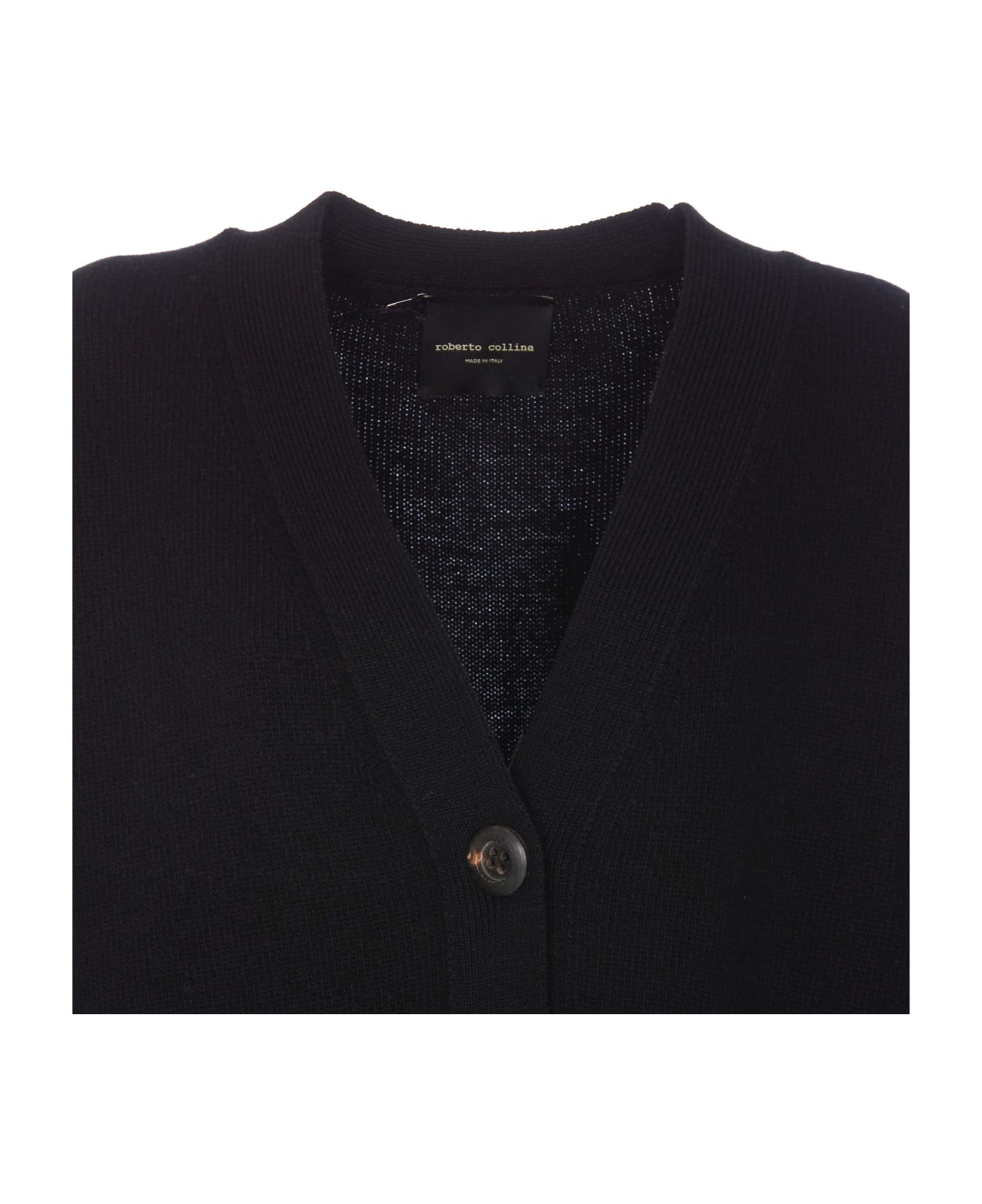 Roberto Collina Cardigan - Black