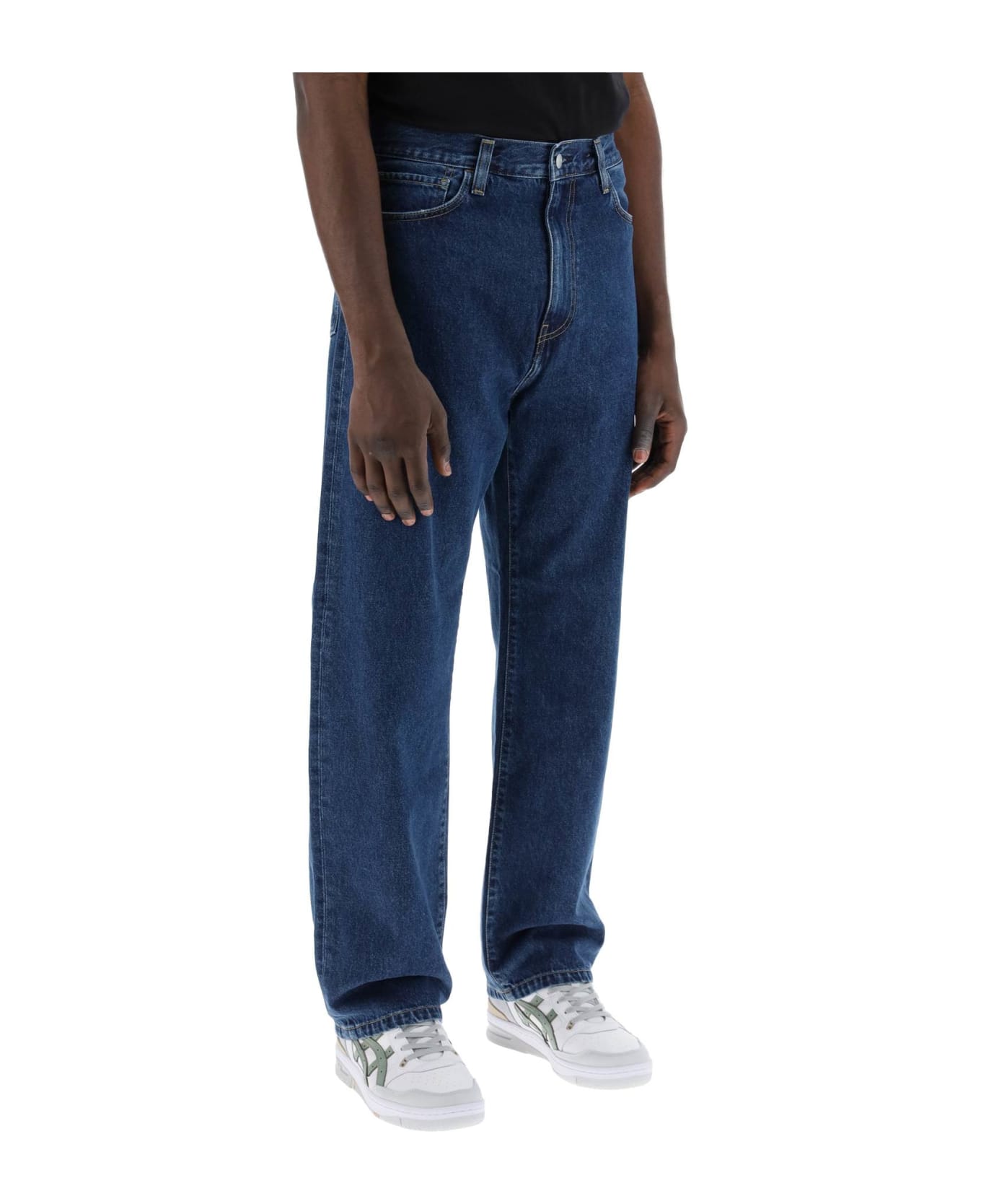 Carhartt Landon Denim Jeans - BLUE HEAVY STONE WASH デニム
