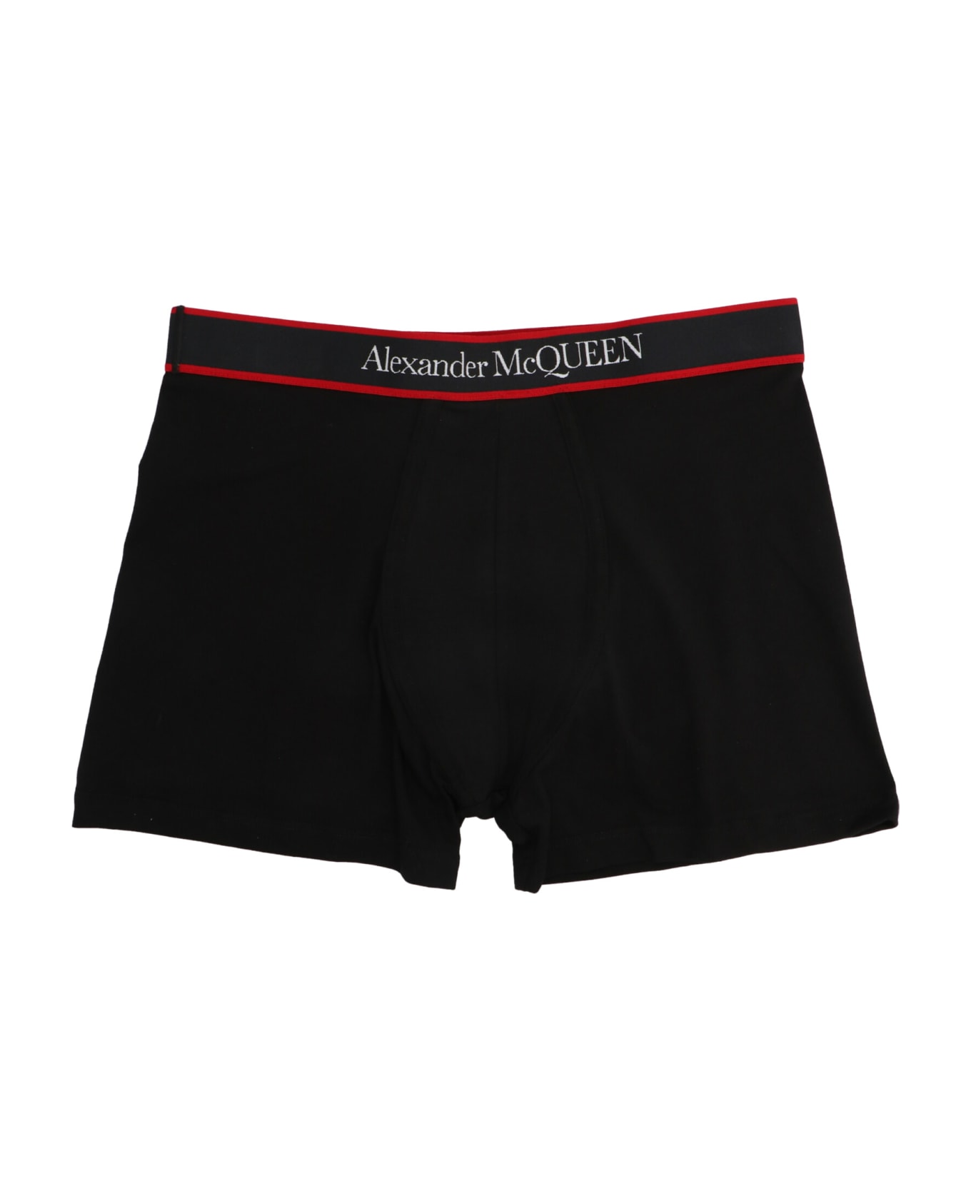 Alexander McQueen Logo Boxer Shorts - Nero