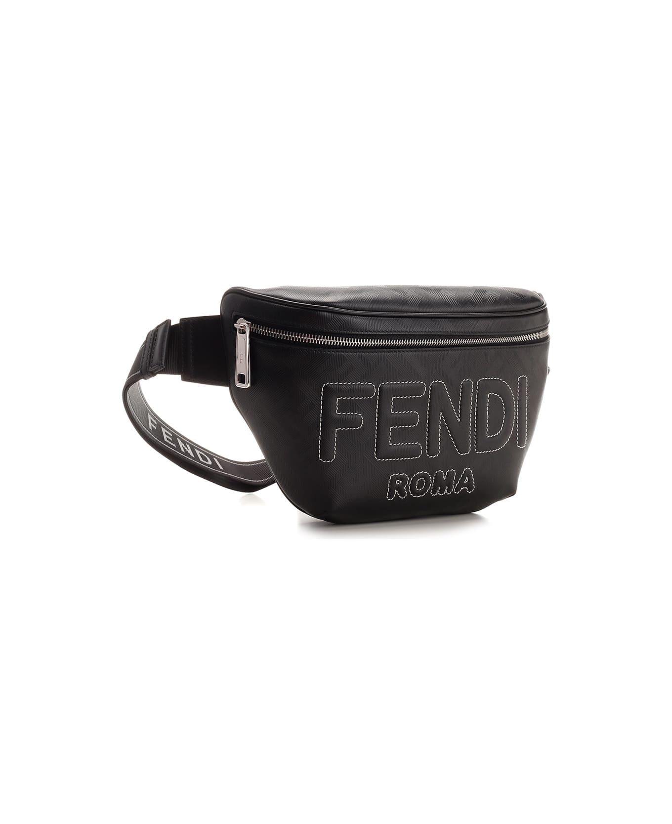 Fendi Black Belt Bag - NEROPALLADIO