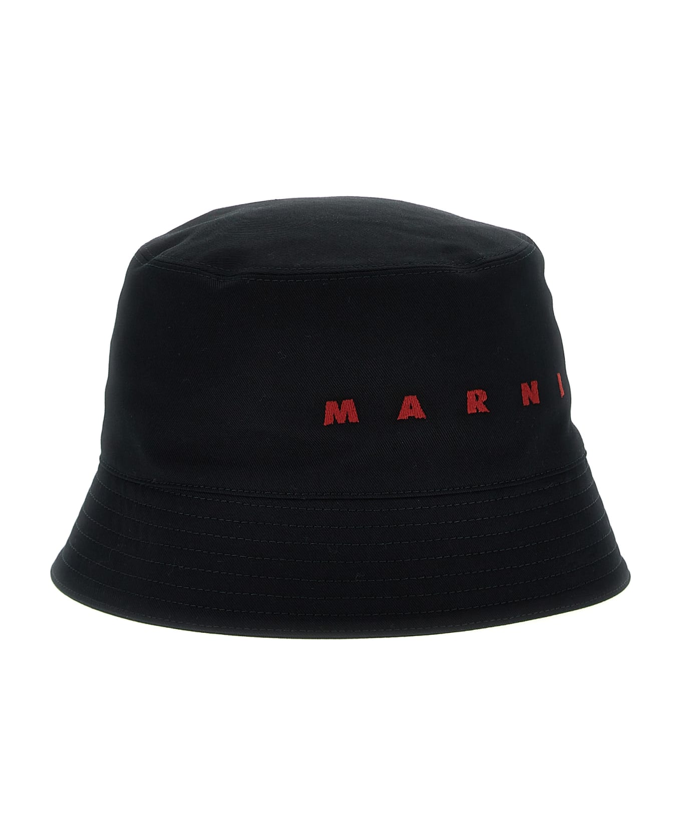 Marni Logo Embroidery Bucket Hat