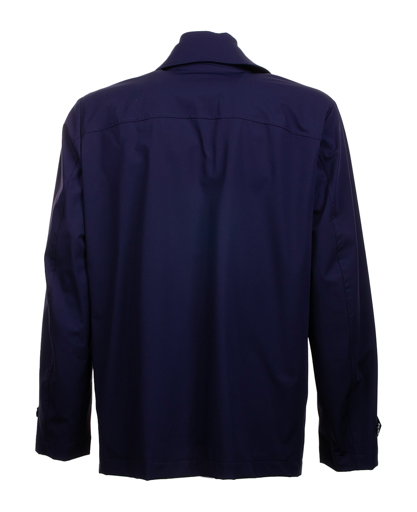 Fay Morning Corto In Nylon Stretch - BLU NAVY