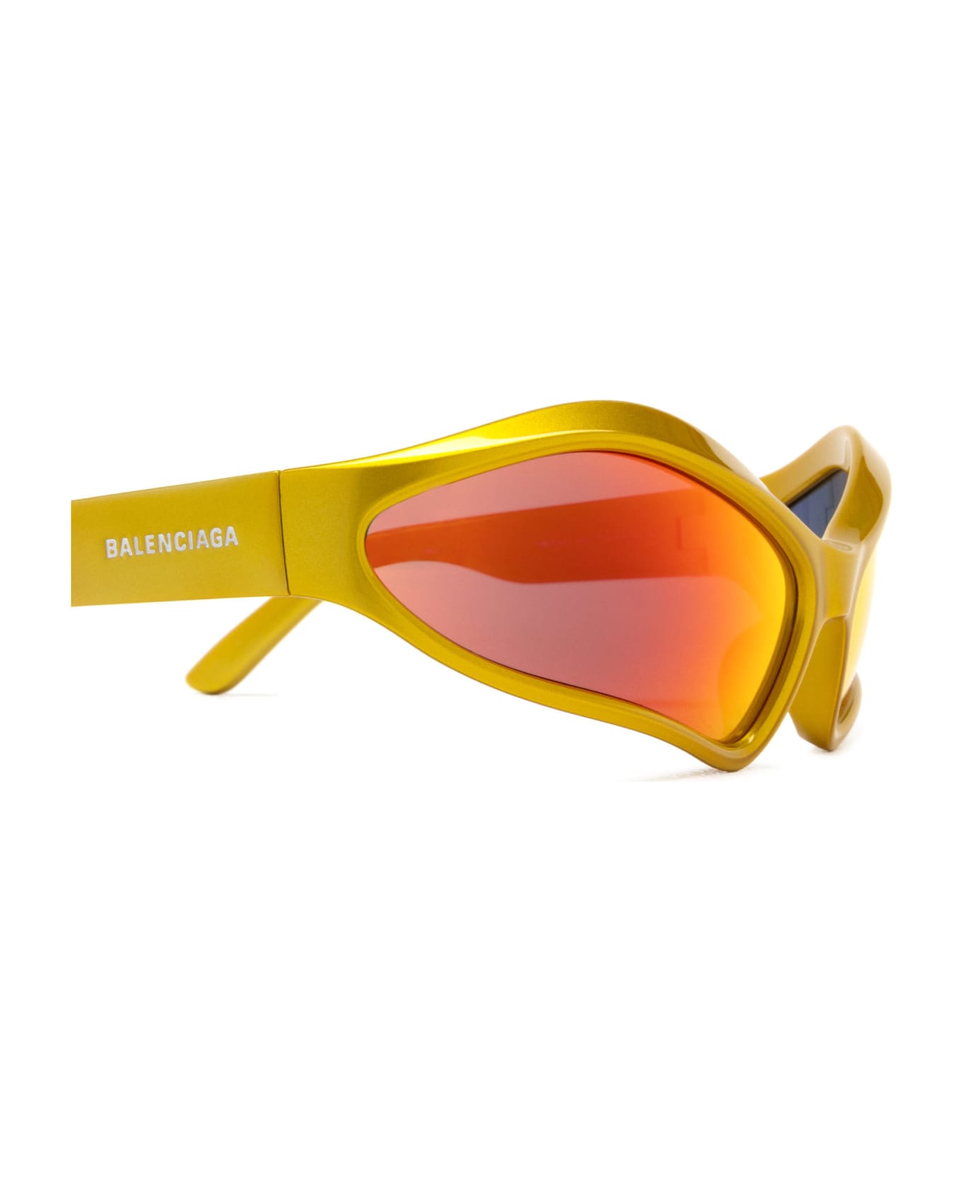 Balenciaga Eyewear Bb0314s Sunglasses - Yellow サングラス