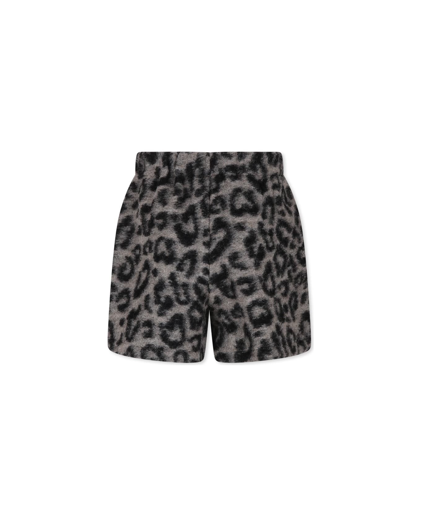 Douuod Grey Shorts For Girl - Grey