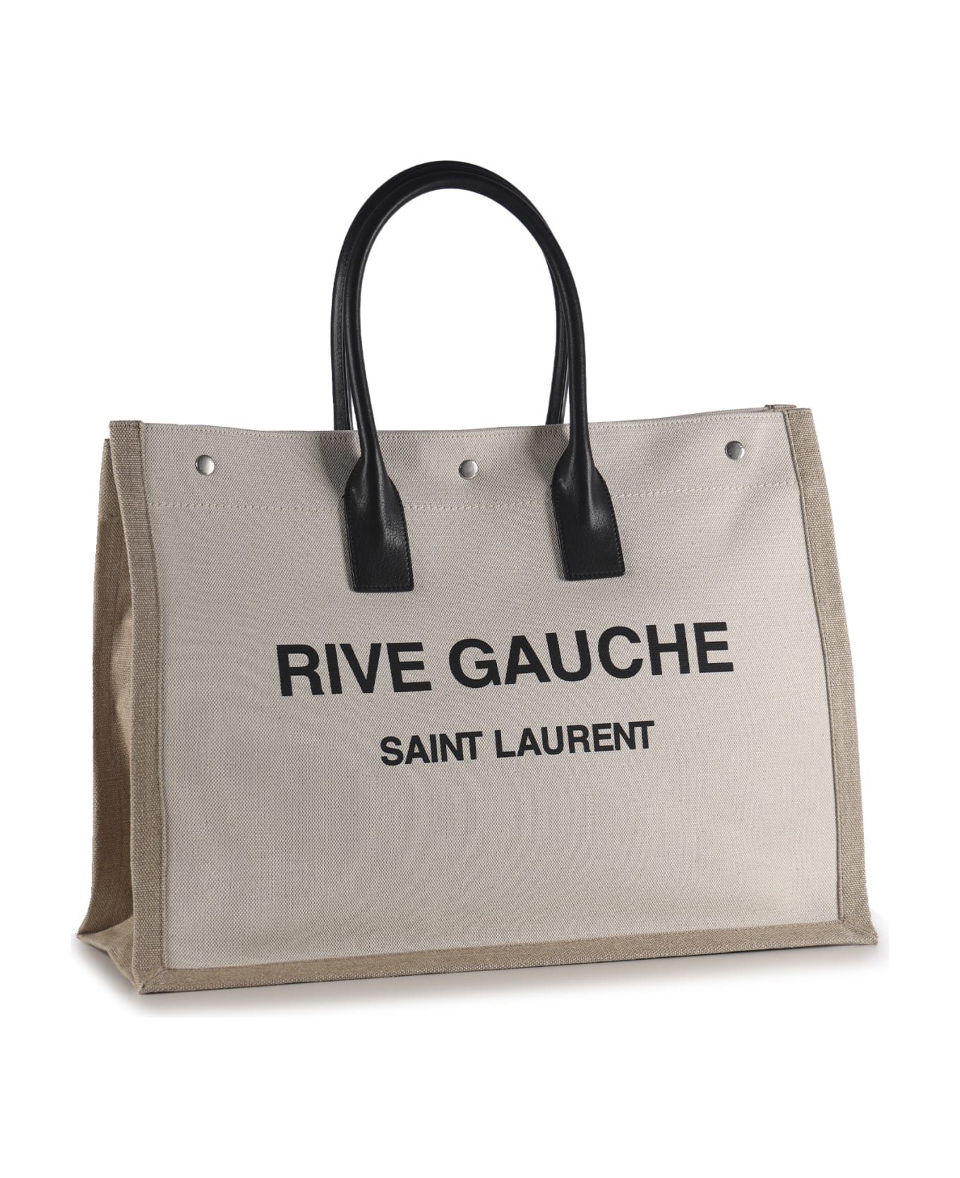 Saint Laurent Large Rive Gauche Shopping Bag - Beige /ne/naturale/