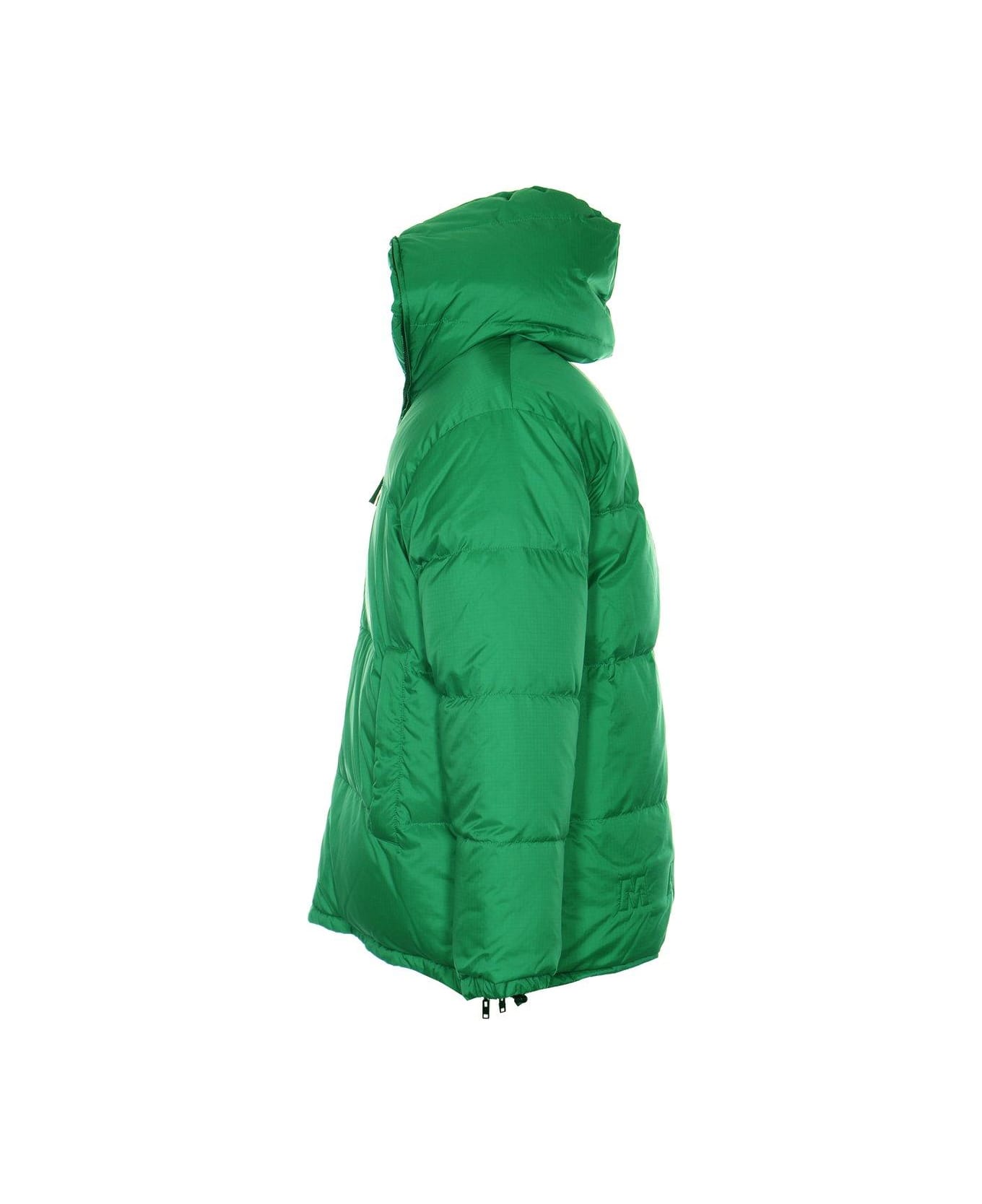Marni Reversible Hooded Coat - Green