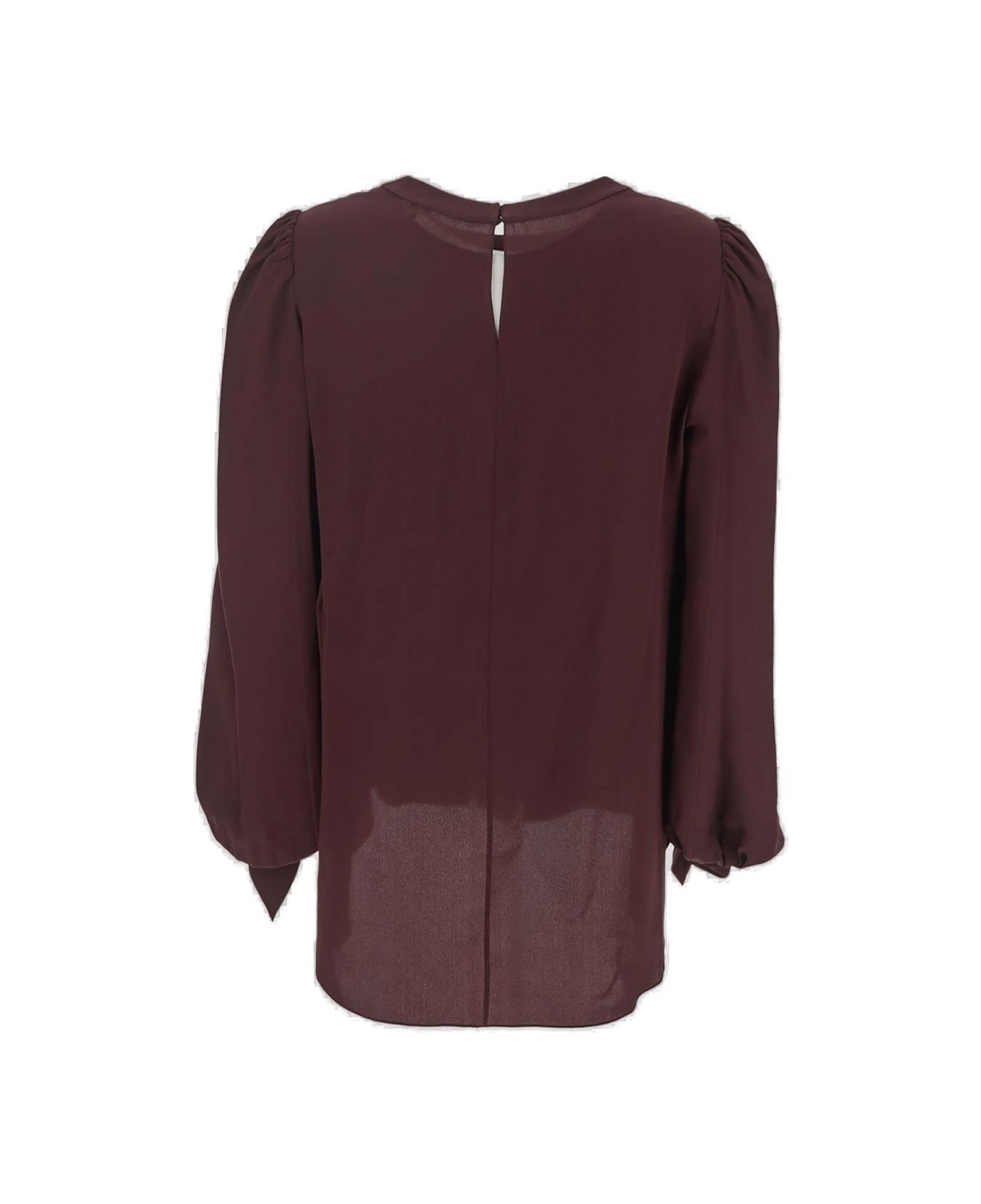 Chloé Knot Detailed Long-sleeved Top ブラウス