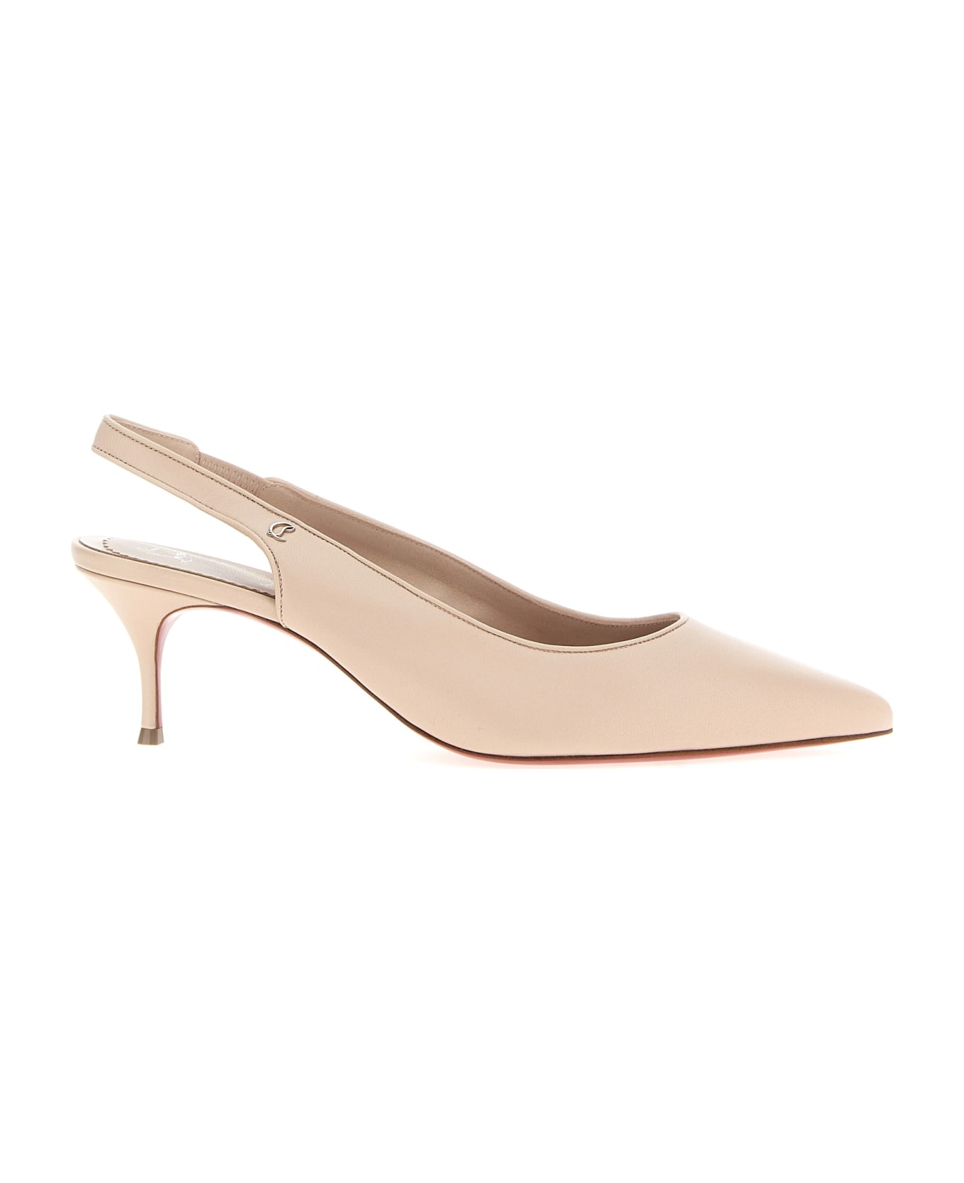 Christian Louboutin 'sporty Kate' Slingback - Leche/lin Leche