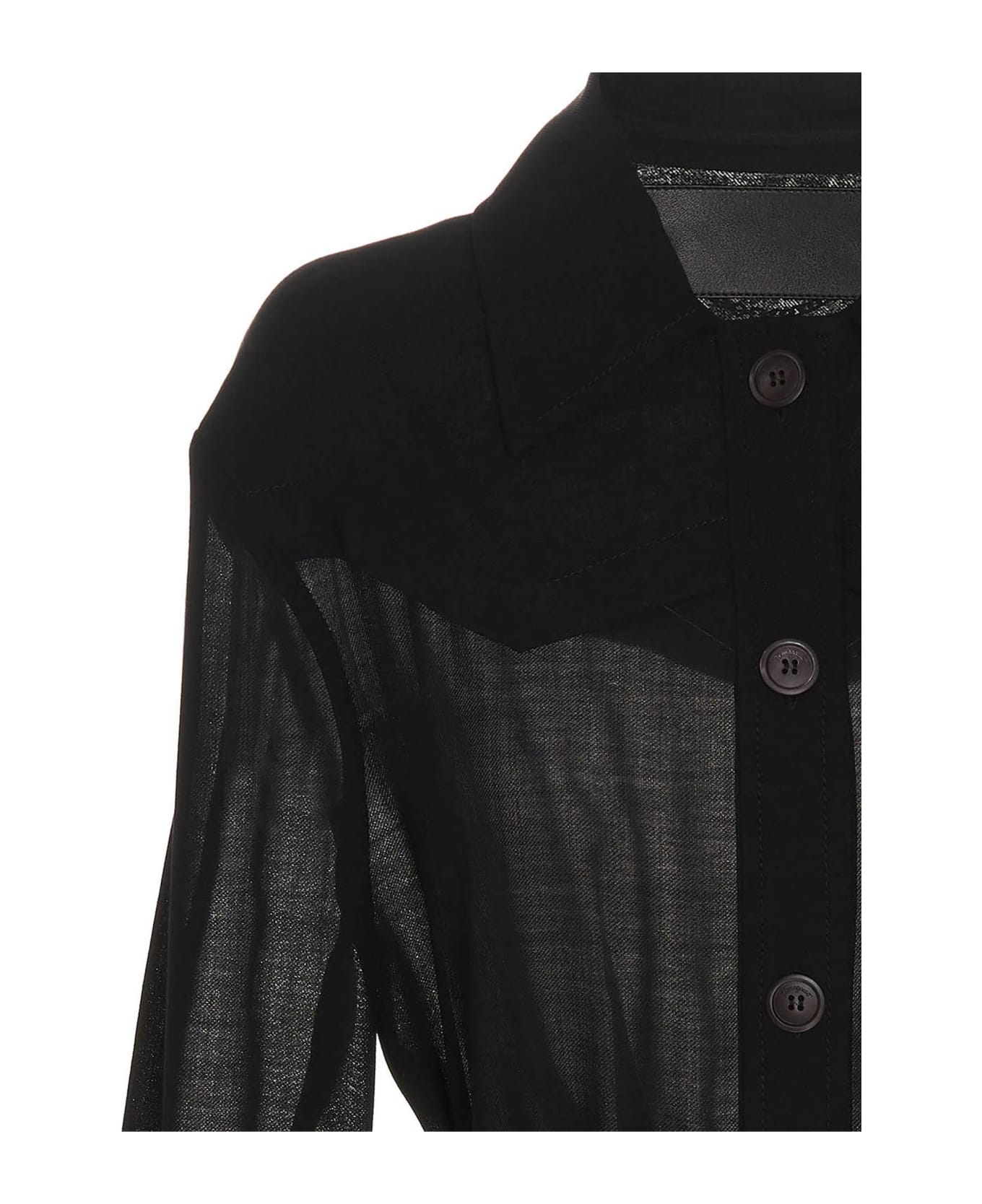 Ferragamo Wool Blend Jacket - Black   コート