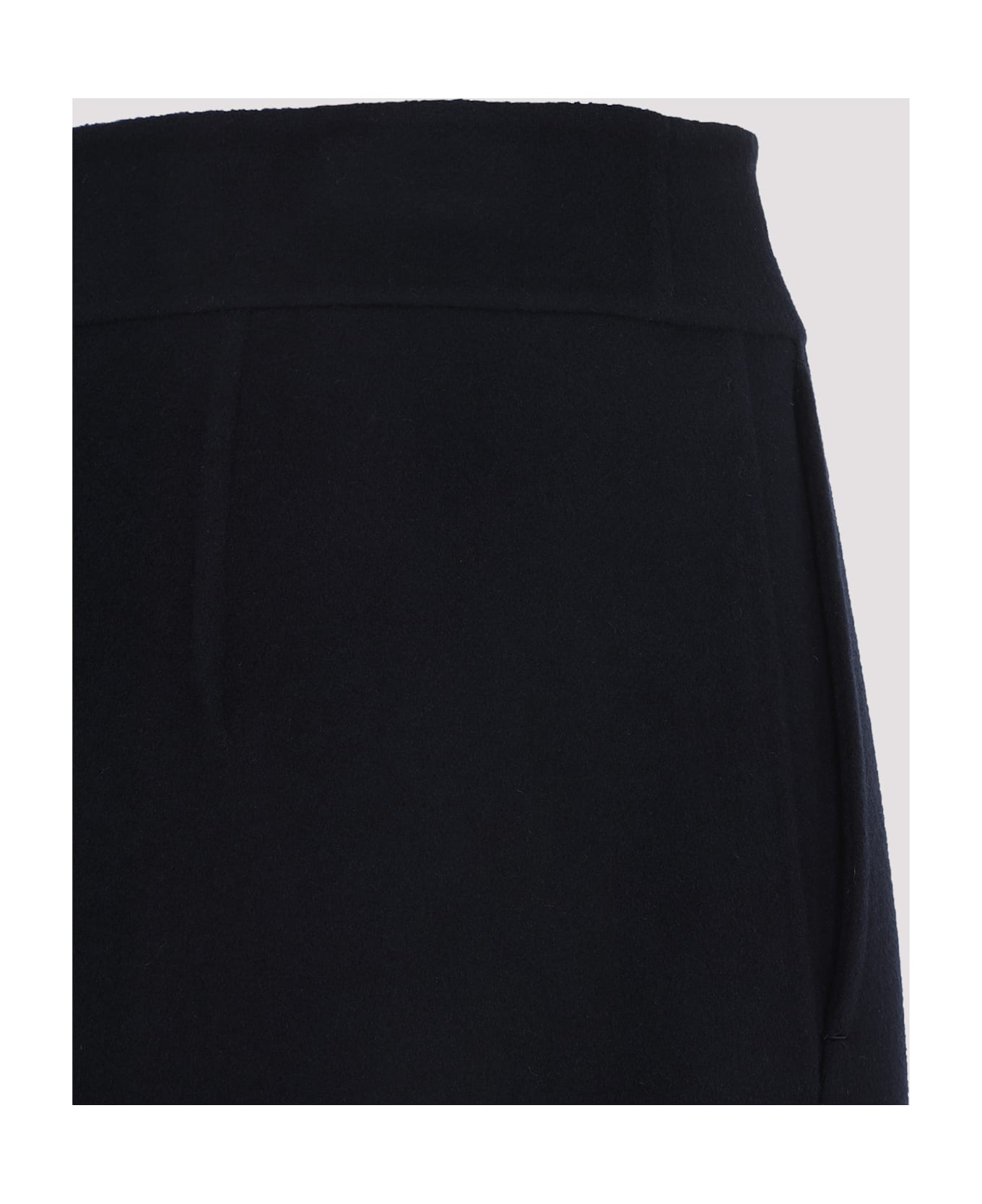 
S Max Mara Aida Panno Mini Skirt - Blu