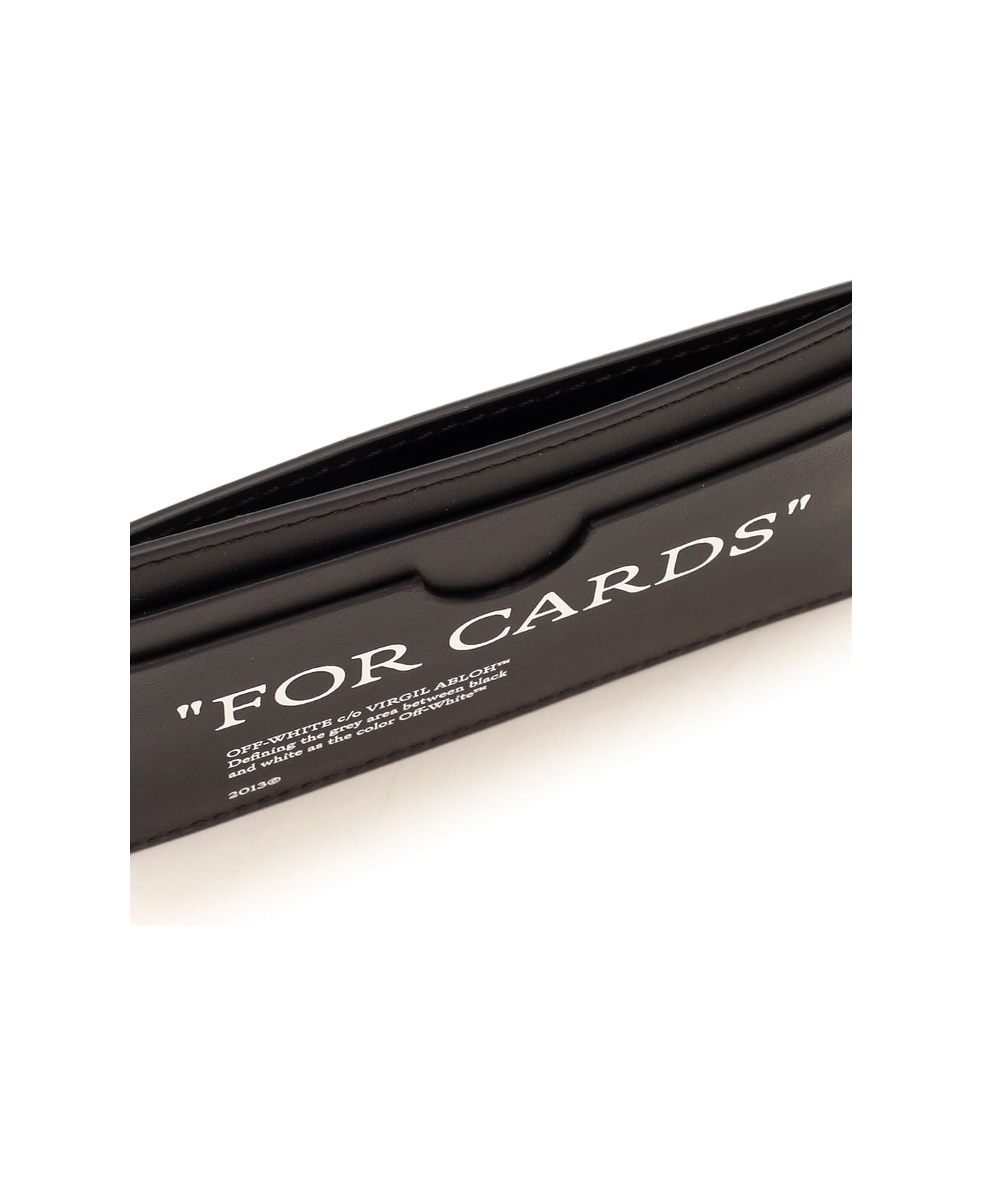 Off-White "for Cards" Card Holder - Black