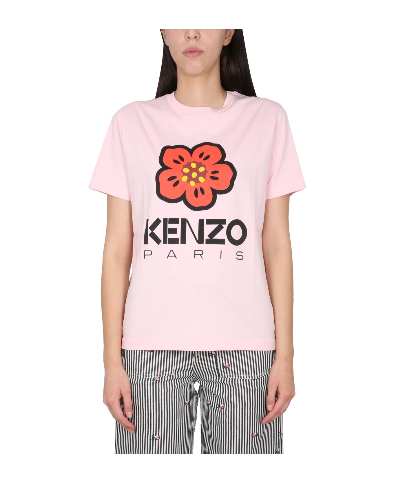 Kenzo Paris Loose T-shirt - Pink