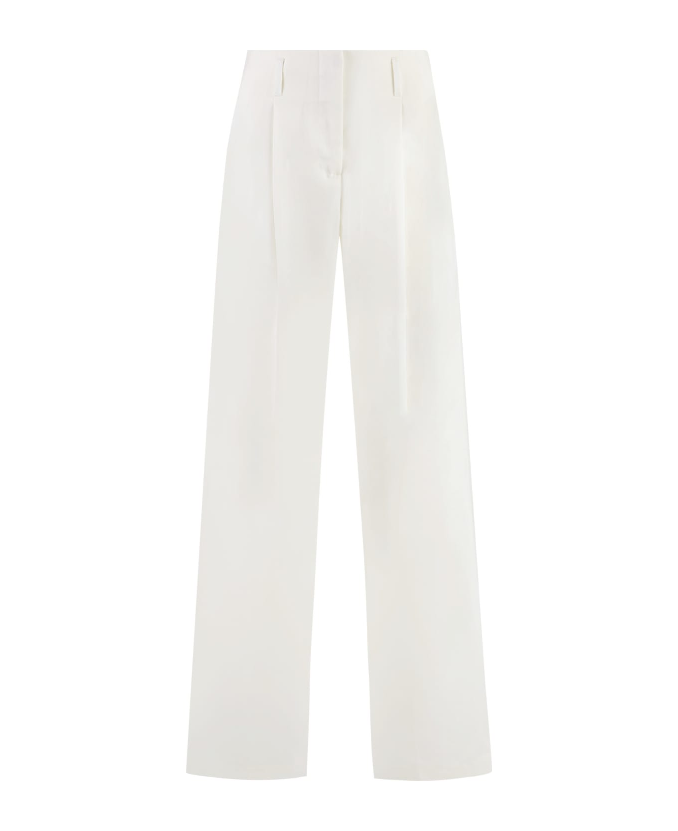 Golden Goose Flavia Wool Blend Trousers - Ivory