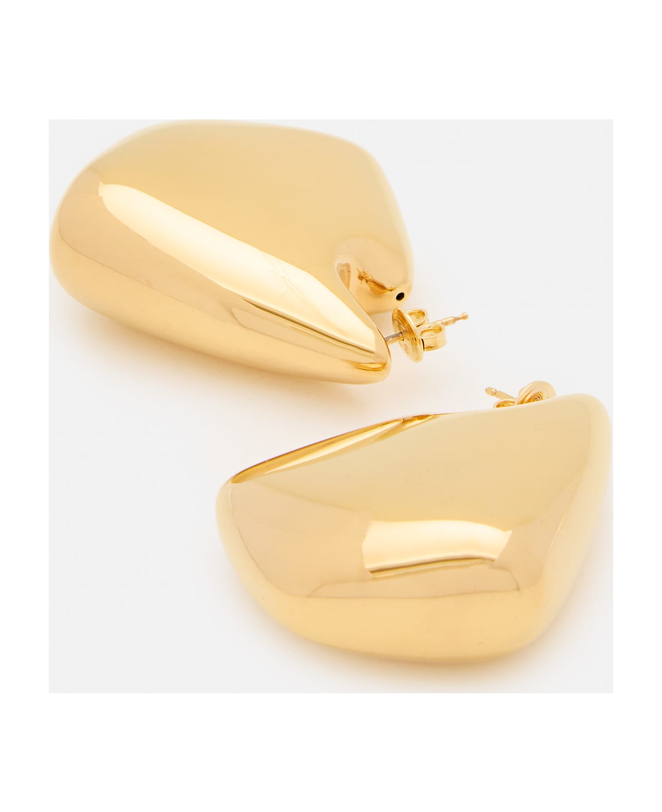 Bottega Veneta Big Fin Earrings - Golden