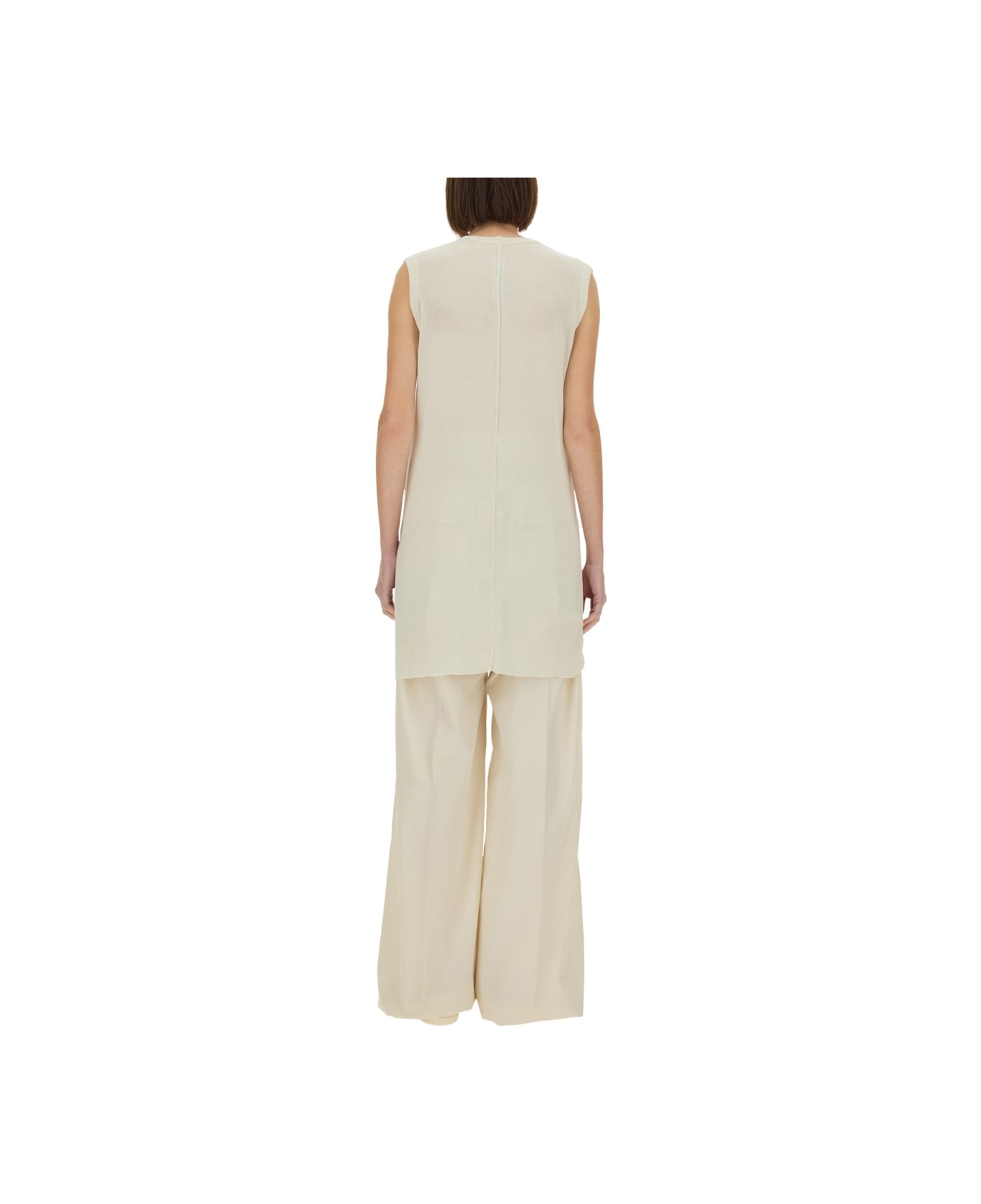 Rick Owens Jersey Top - IVORY