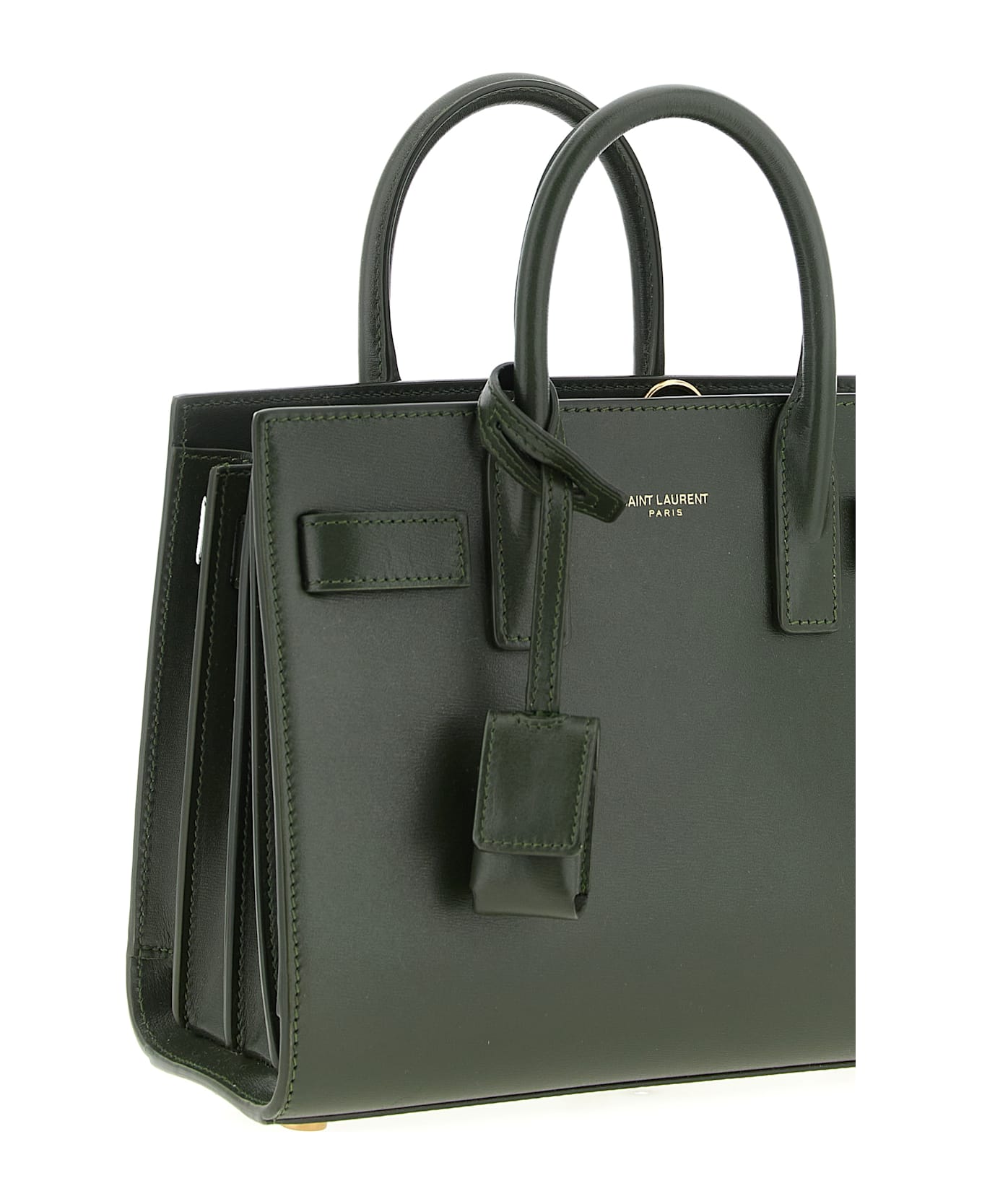 Saint Laurent Nano 'sac De Jour' Handbag - Green