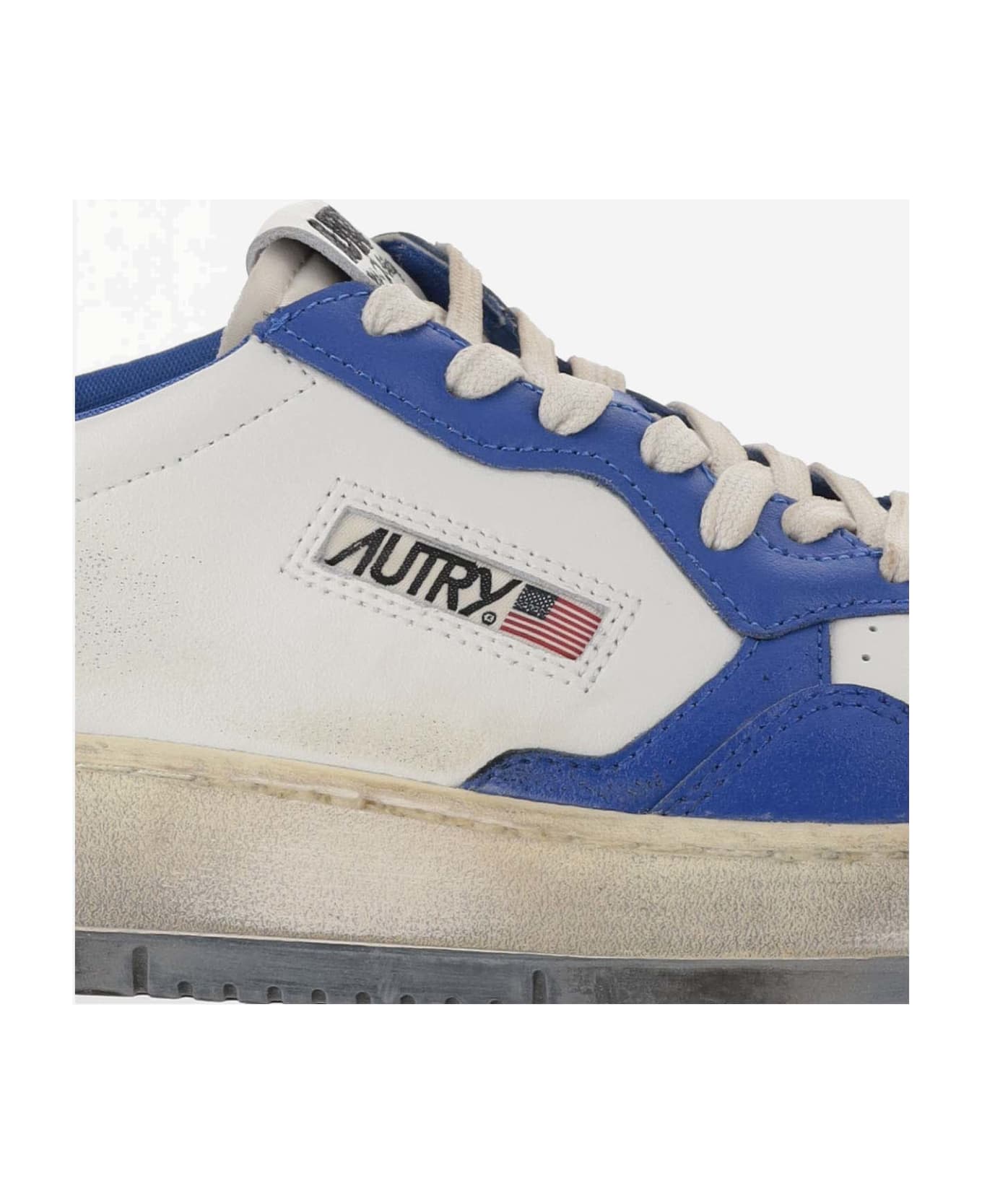 Autry Medalist Low Super Vintage Sneakers - Red スニーカー