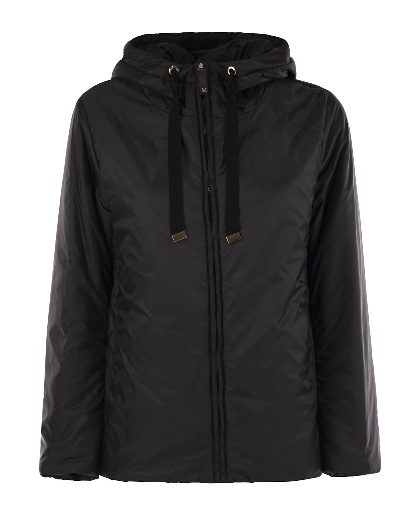 Max Mara The Cube Greenh - Drip-proof Canvas Travel Jacket - Black