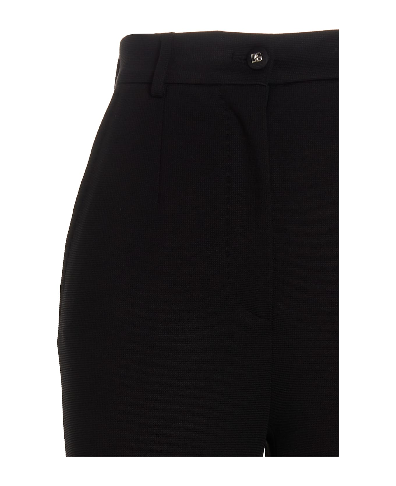 Dolce & Gabbana Milano Stitch Pants - Black